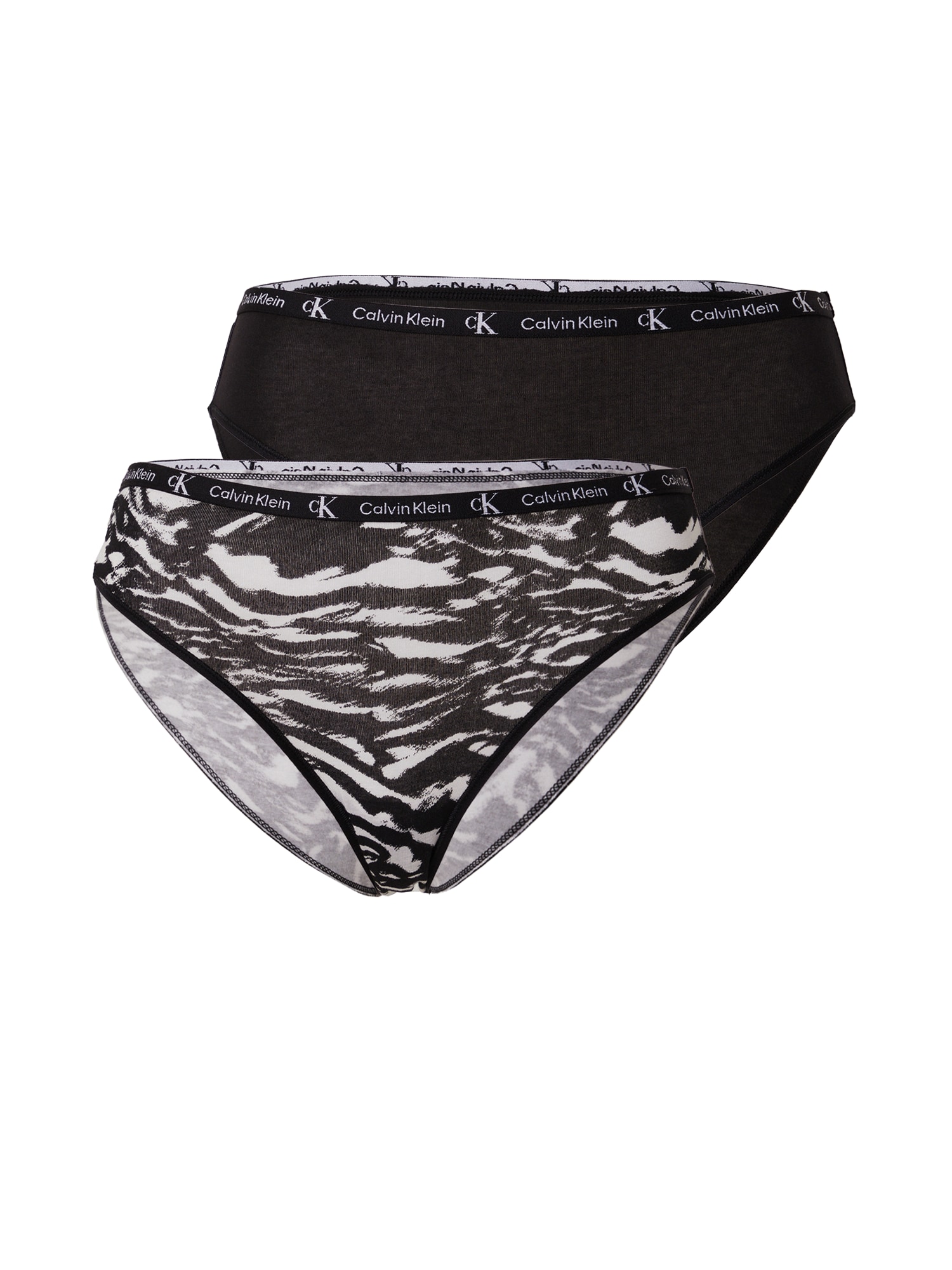 Calvin Klein Underwear Nohavičky  svetlosivá / čierna / šedobiela