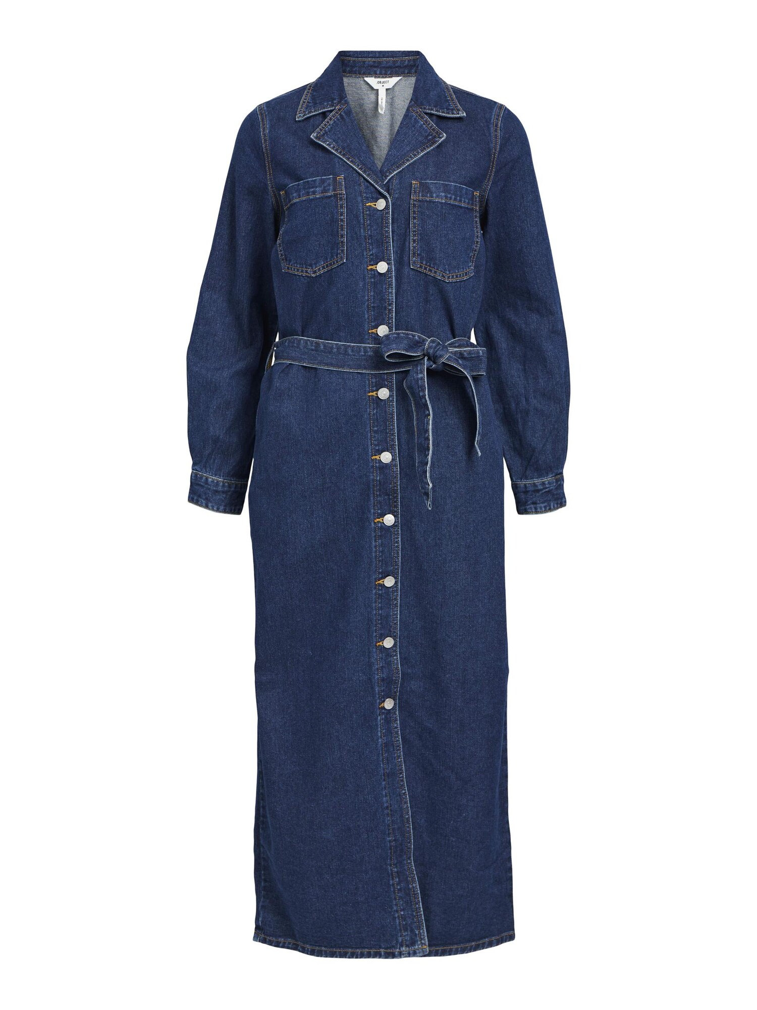OBJECT Košeľové šaty 'Zofia'  modrá denim