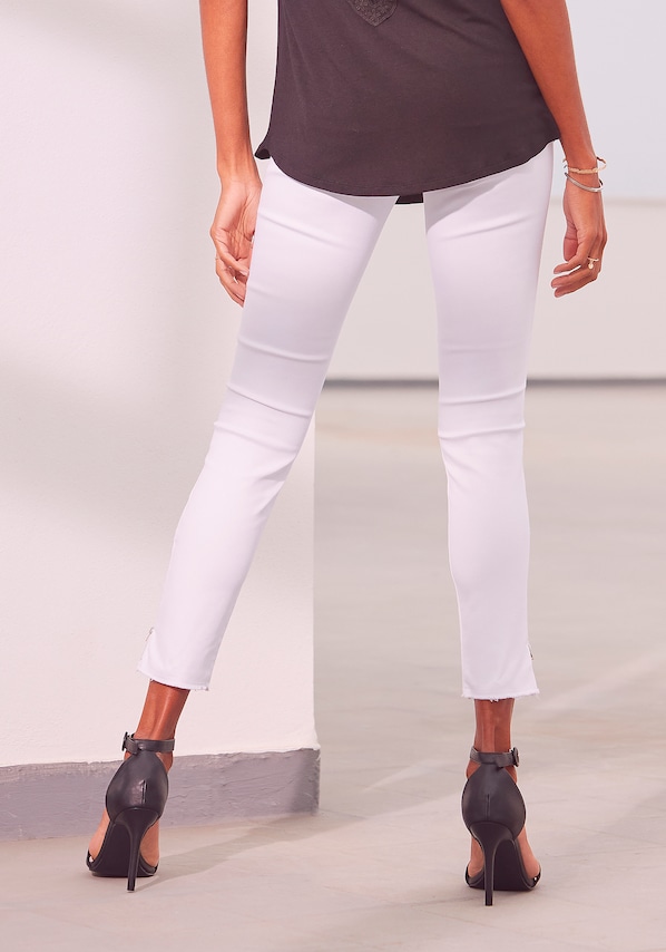 LASCANA, Jeggings, fehér, 6 kép a 7 közül