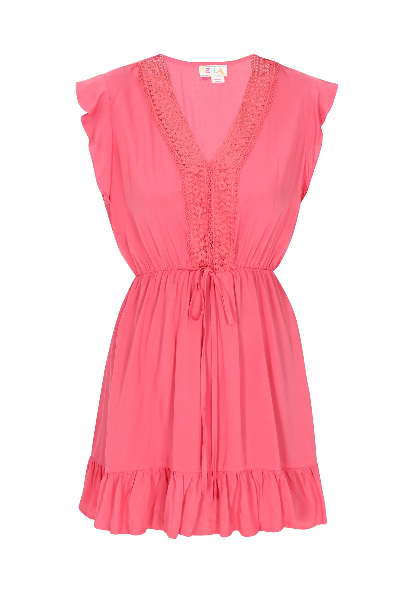 IZIA Rochie de vară Boho  roz