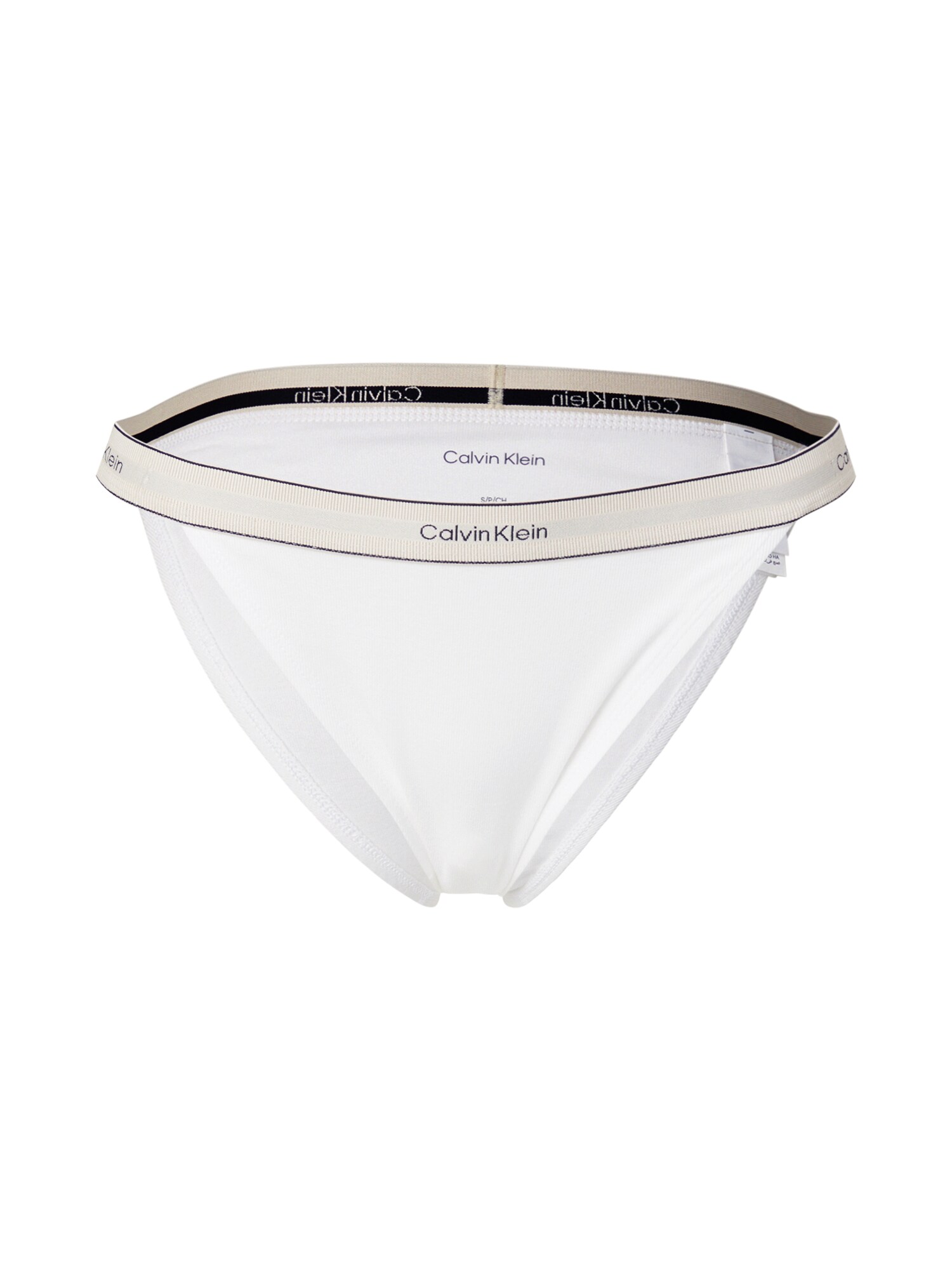 Calvin Klein Underwear Slip  világos bézs / fekete / fehér akciós termékkép 1
