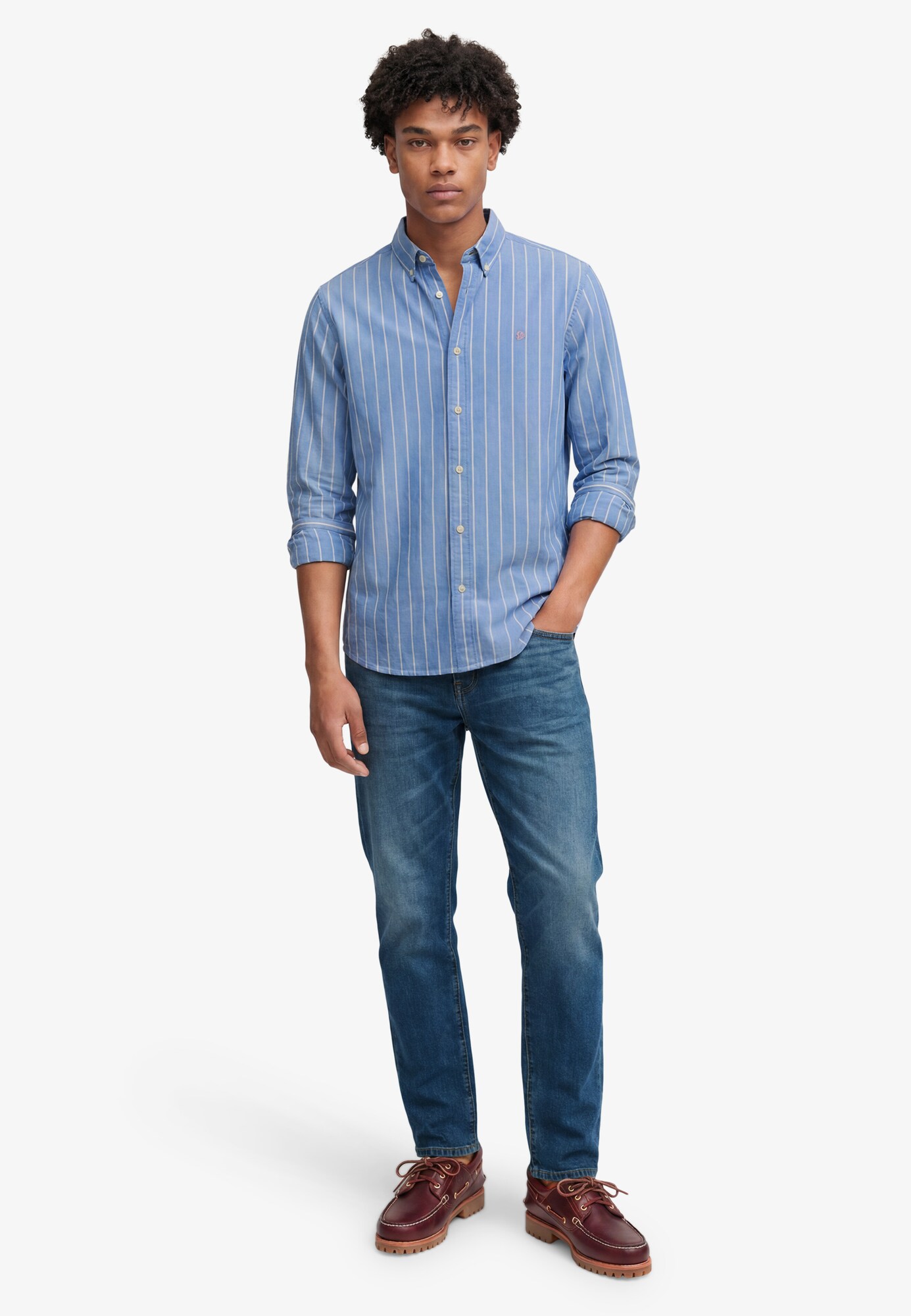 Superdry Camisa De Manga Larga Preppy Oxford – imagen 2