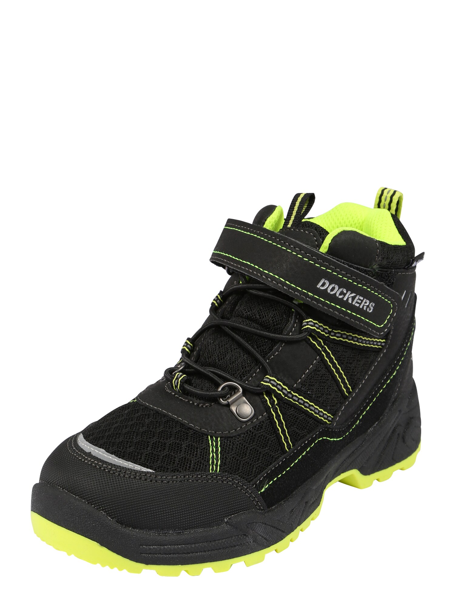 Dockers by Gerli Auliniai batai su kulniuku  neoninė žalia / juoda / šviesiai pilka
