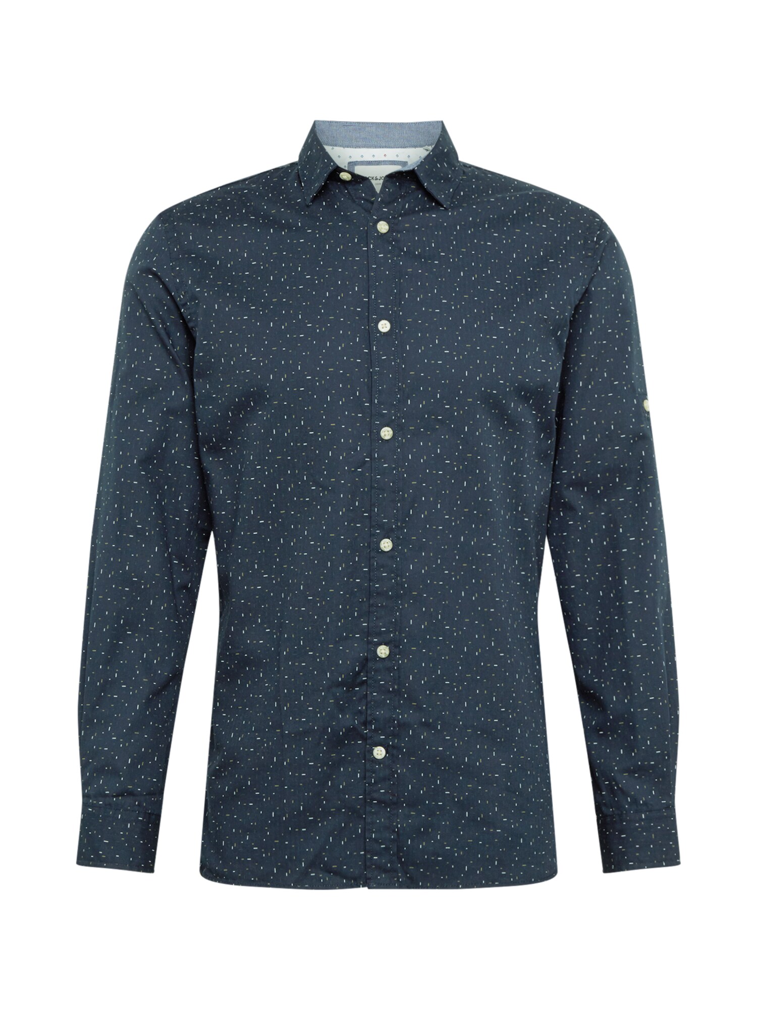JACK & JONES Dalykiniai marškiniai 'Elliot'  tamsiai mėlyna