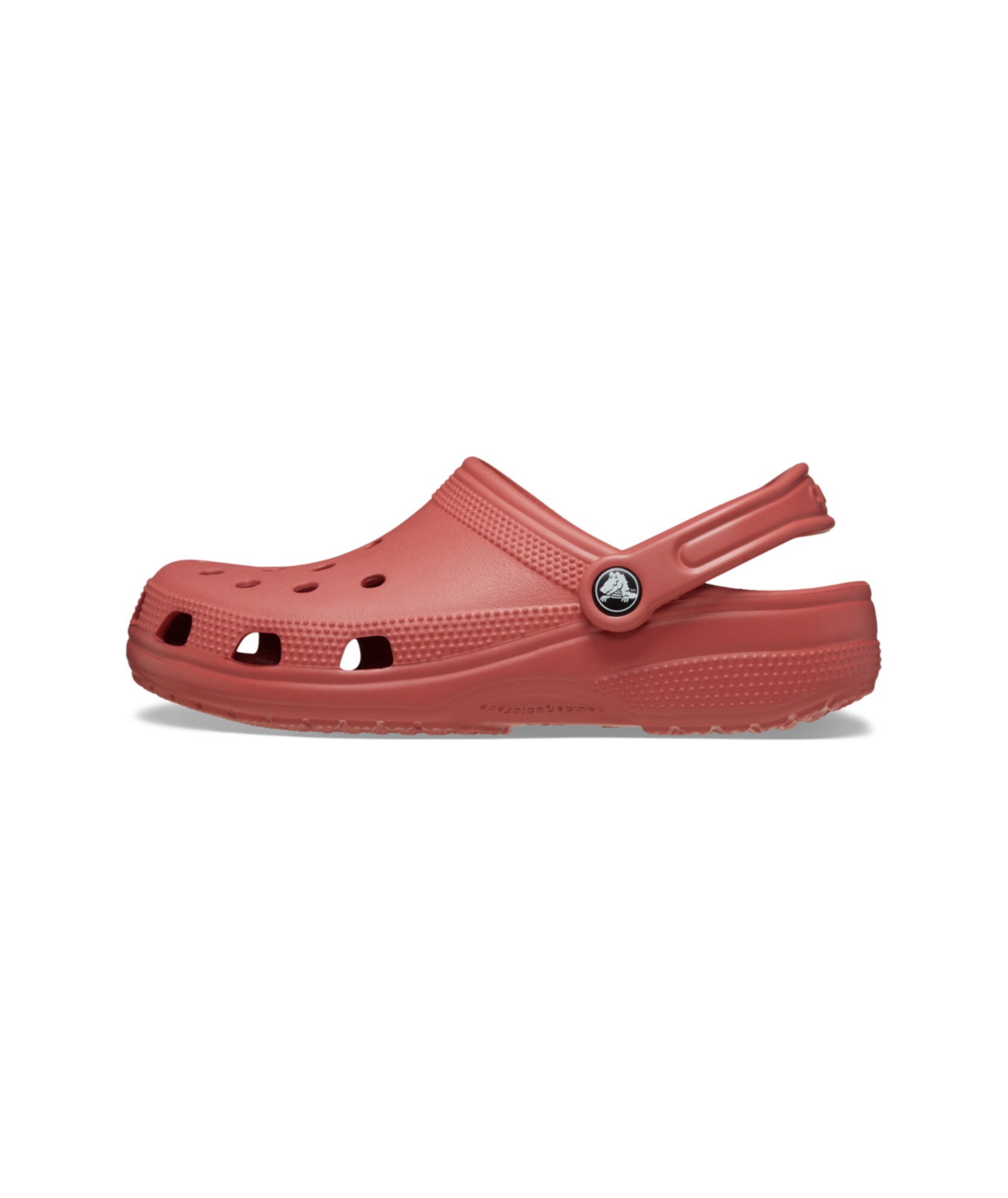 Crocs Dreváky červená melírovaná