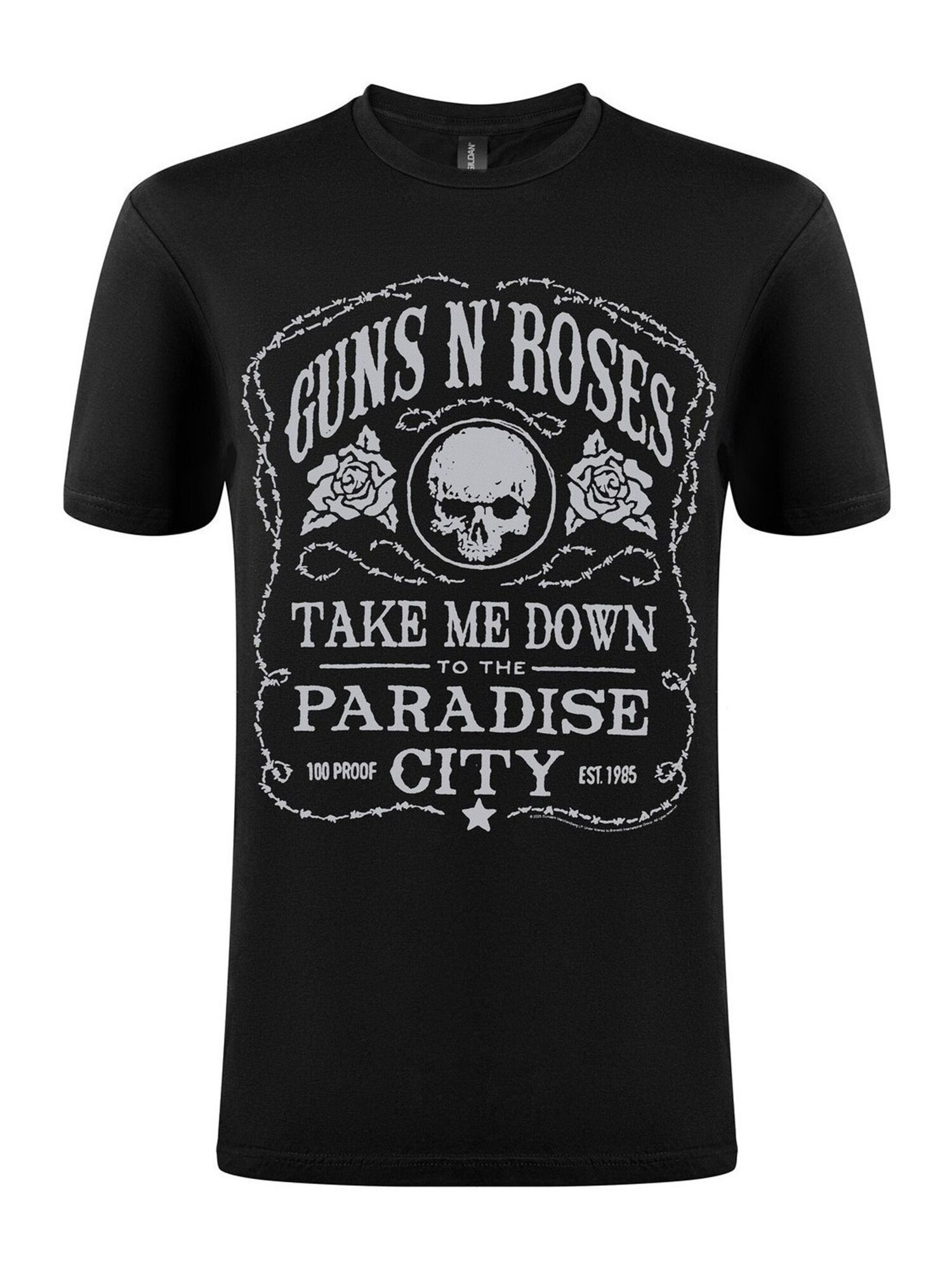 GUNS N' ROSES Maglietta 'Guns N´Roses Paradise City T-Shirt' nero