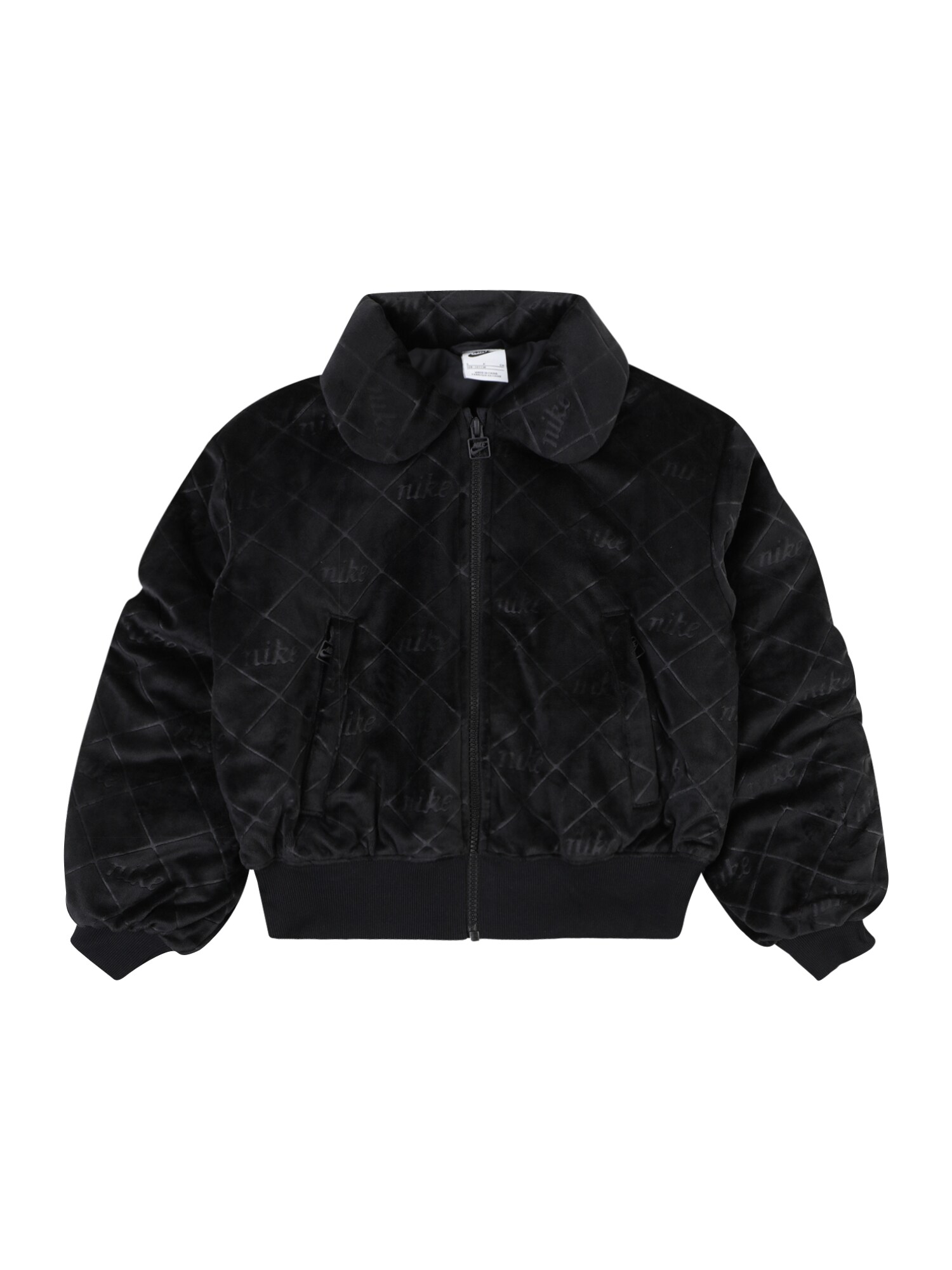 Nike Sportswear Geacă de primăvară-toamnă  gri închis / negru