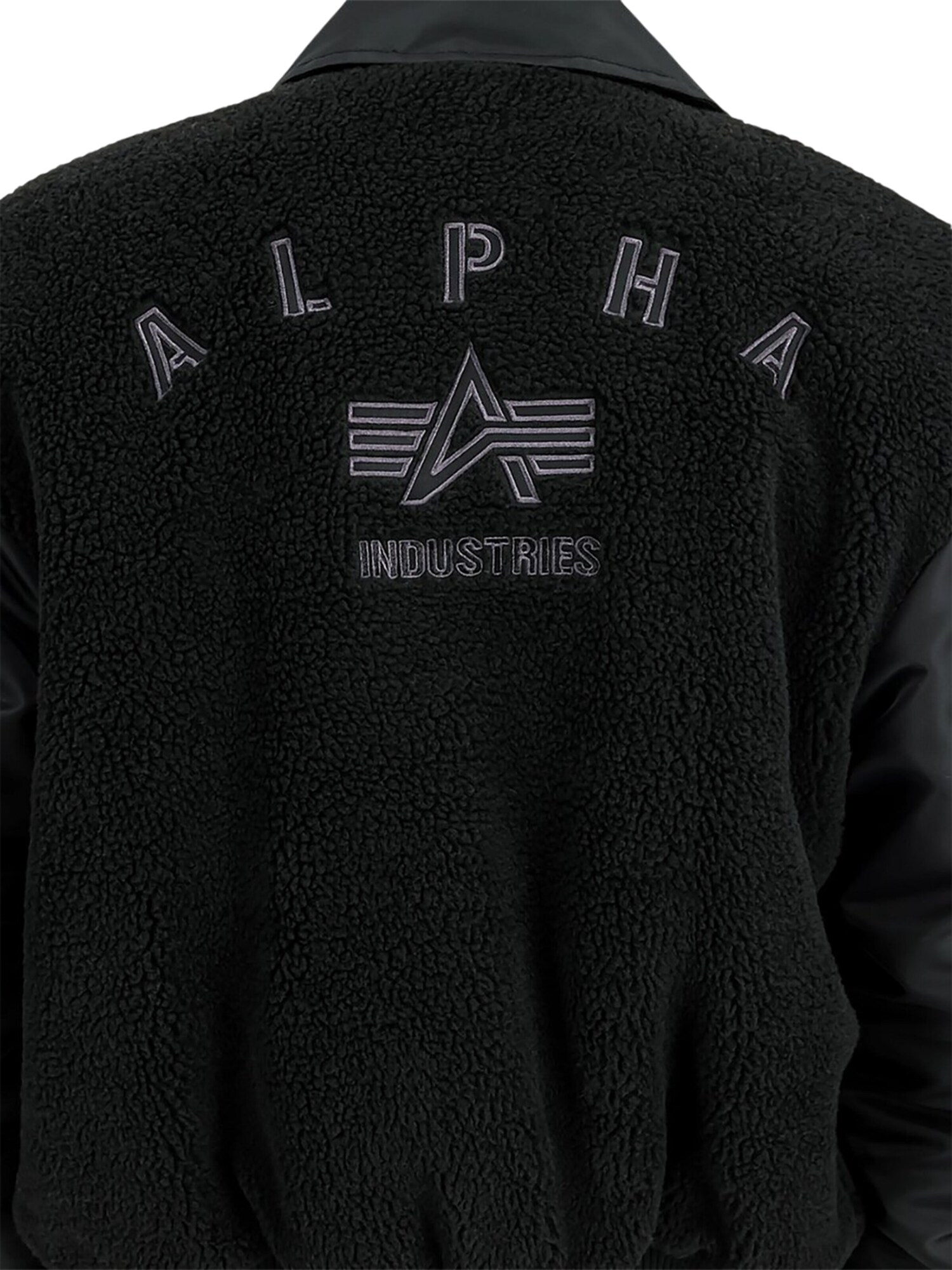 ALPHA INDUSTRIES Chaqueta de entretiempo 'Cwu-45/P'  gris / negro – imagen 4