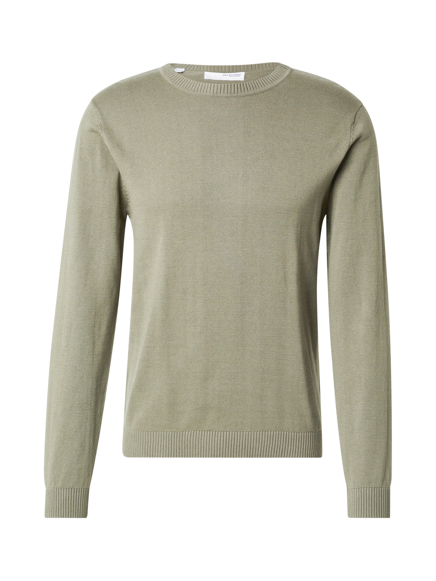 SELECTED Pulover SLHBERG  verde pastel