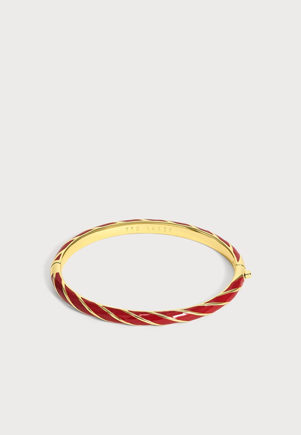 Armband 'Twist Enamel Hinged Bangle'