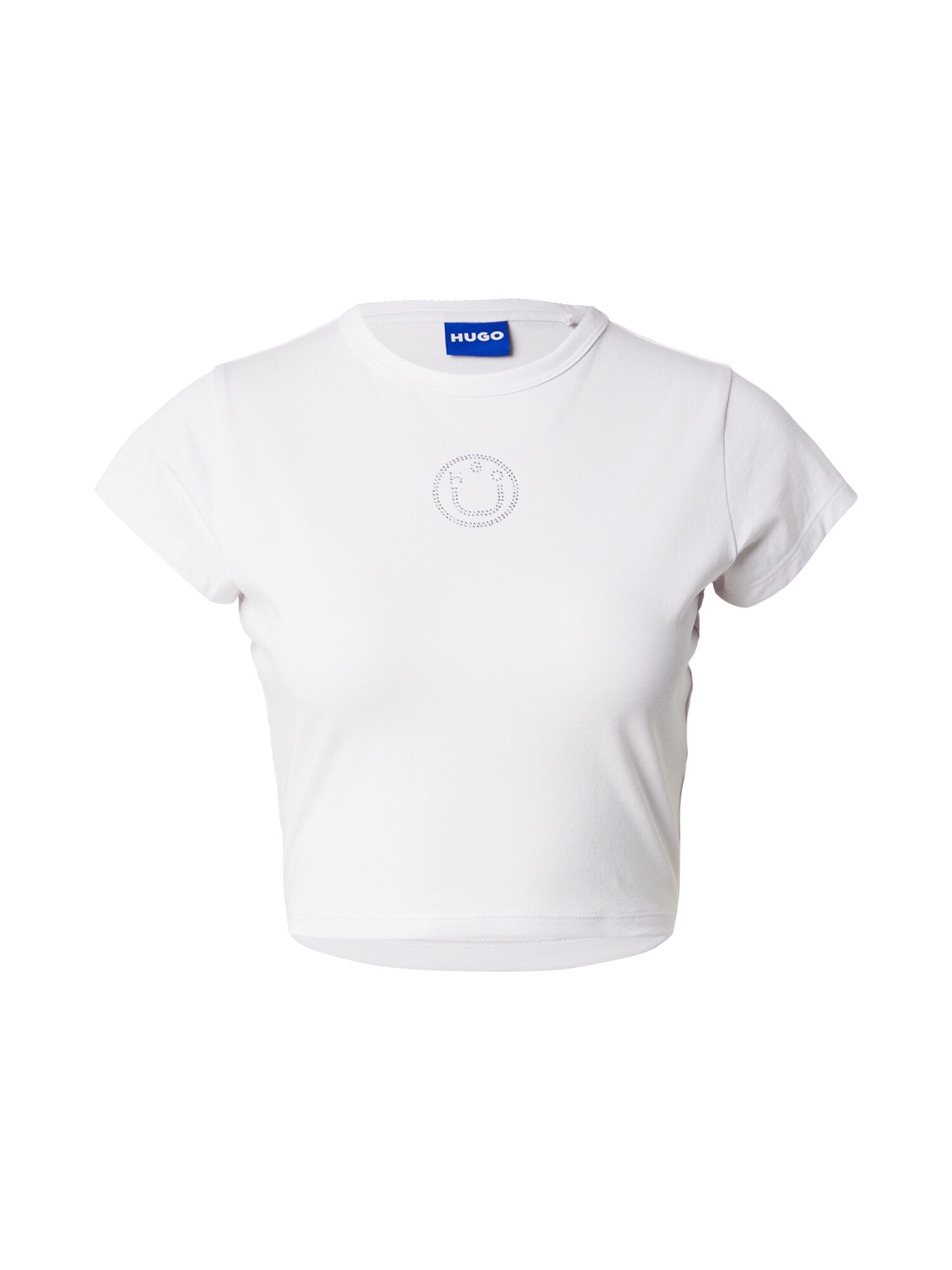 HUGO Tricou Dome_B_2  transparent / alb