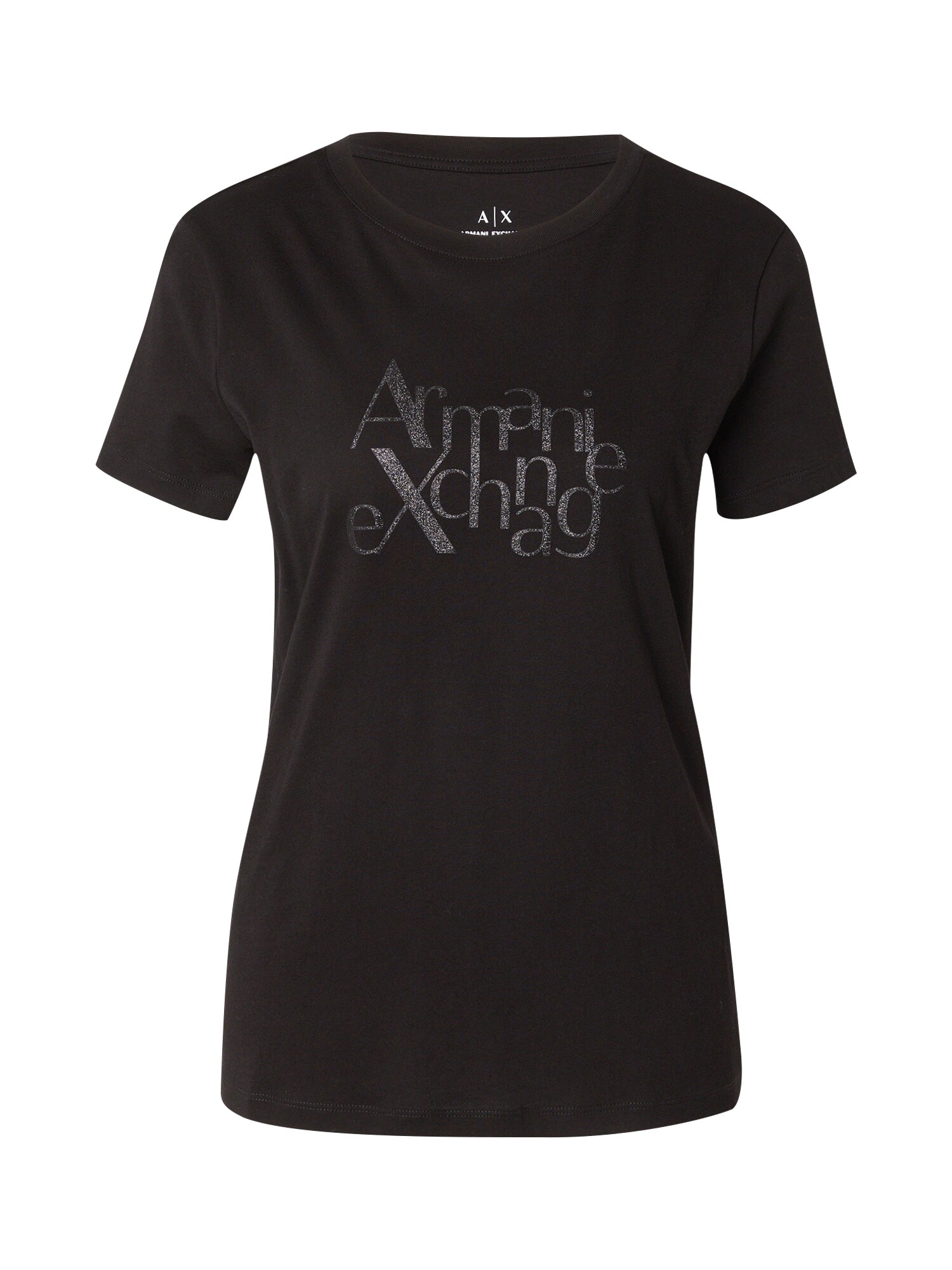 ARMANI EXCHANGE Tričko  sivá / čierna