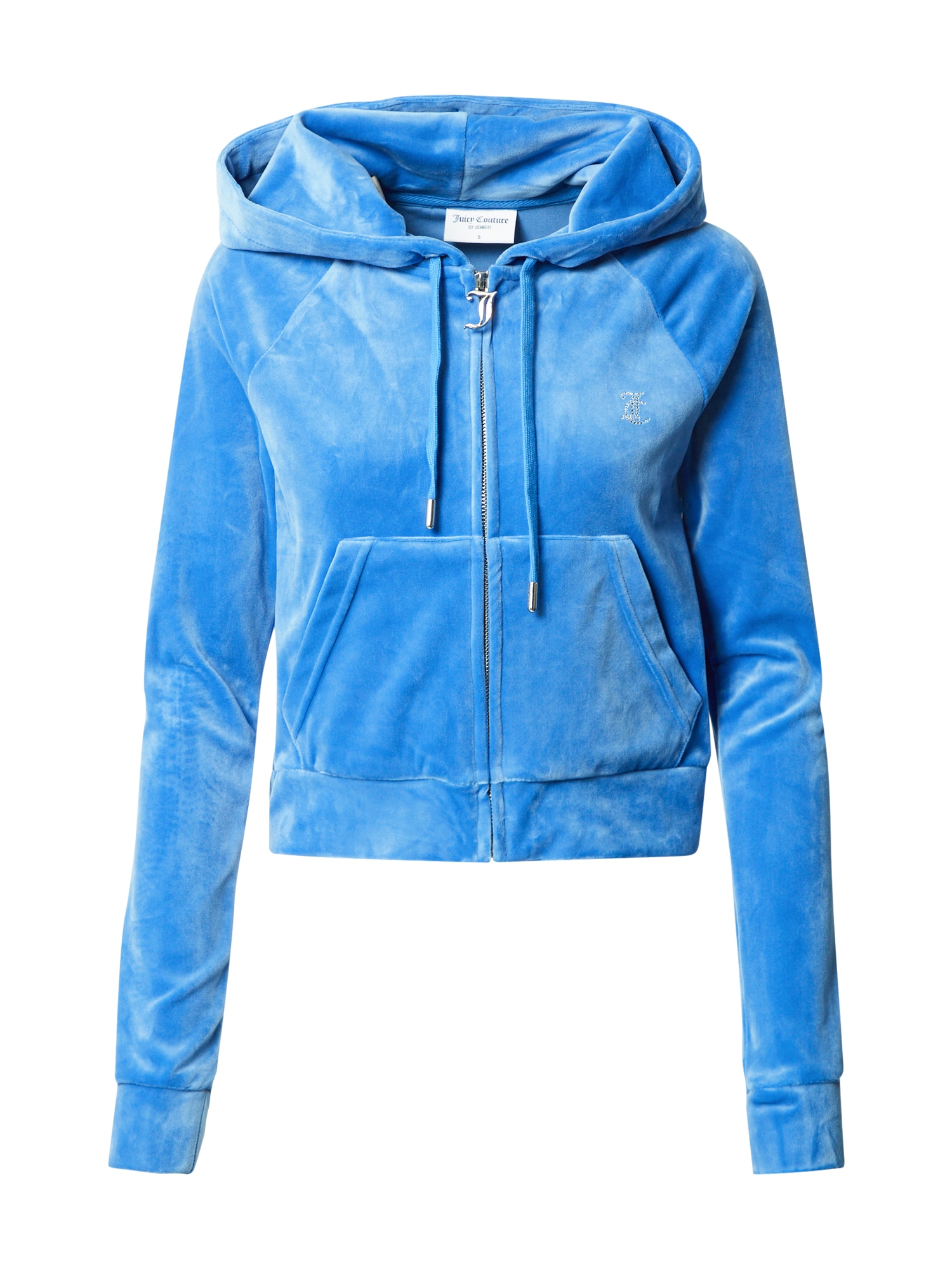 Juicy Couture Džemperis 'Madison' šviesiai mėlyna / sidabro pilka