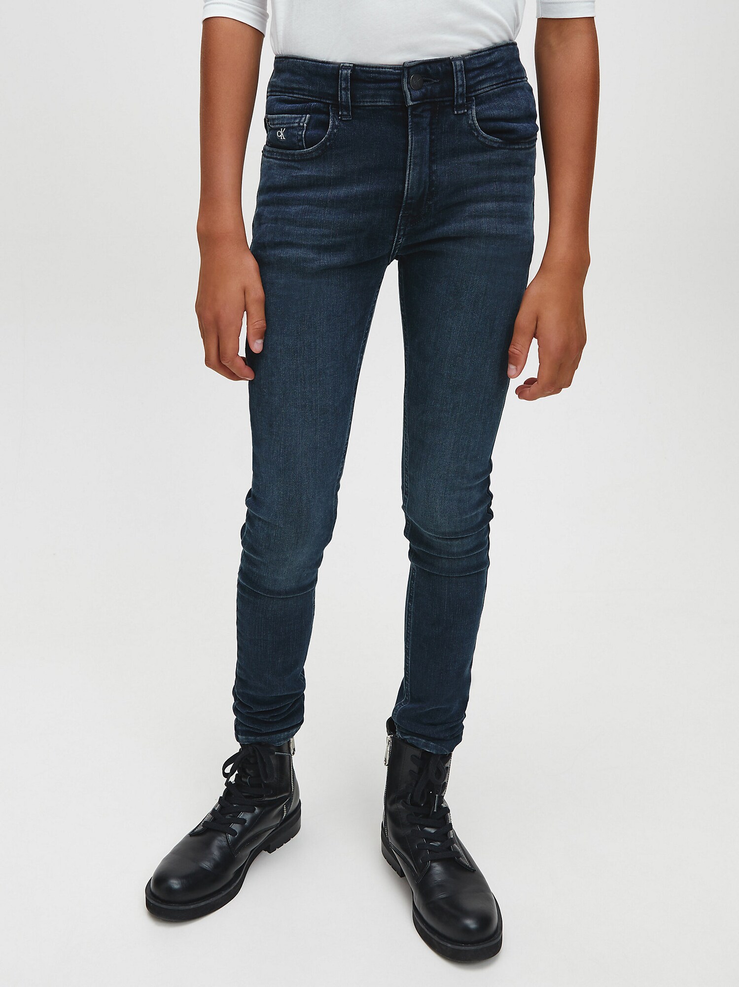 Calvin Klein Jeans Džinsai  tamsiai mėlyna