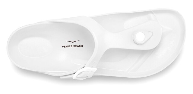 VENICE BEACH, Ujjelválasztó-pántos szandál, fehér, 1 kép a 5 közül