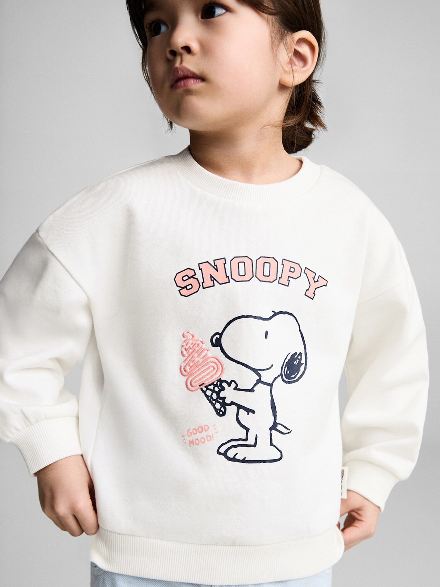 MANGO KIDS Tréning póló 'SYICE'  tengerészkék / rózsaszín / piszkosfehér termék 2. képe