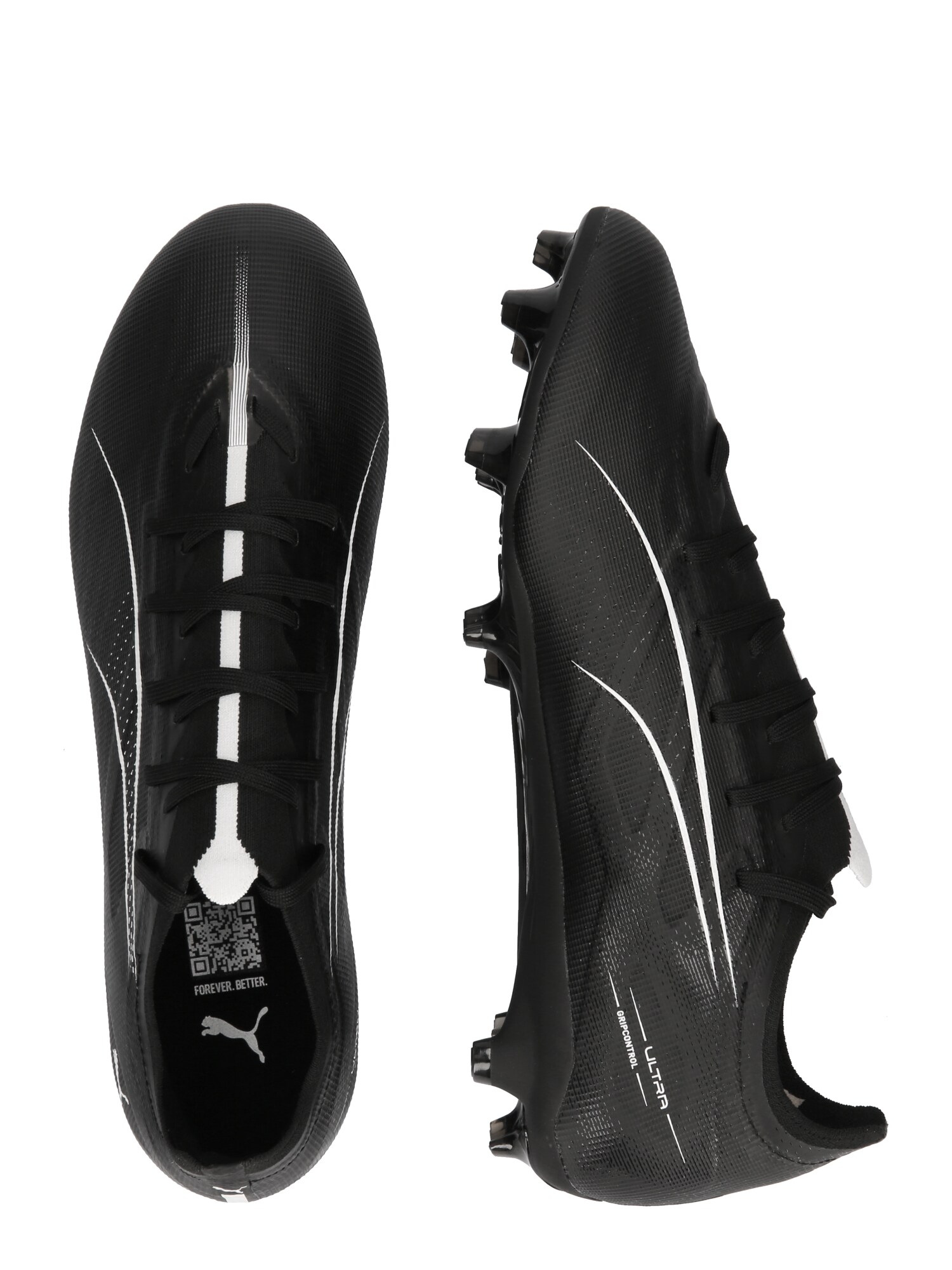 PUMA Futballcipők 'Ultra 5 Match'  fekete / fehér termék 2. képe
