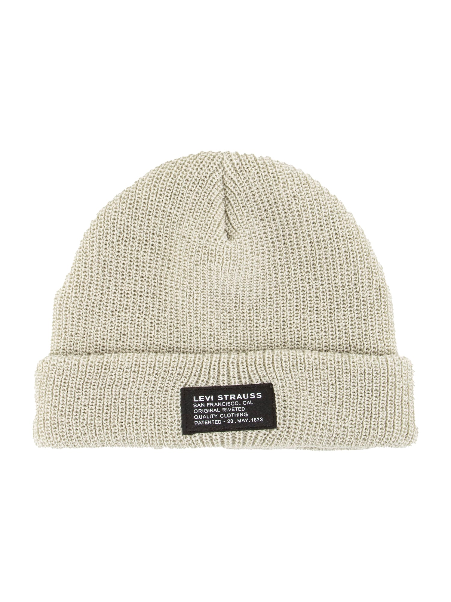 Levis Mütze 'CROPPED BEANIE - NO HORSE PULL PATCH'