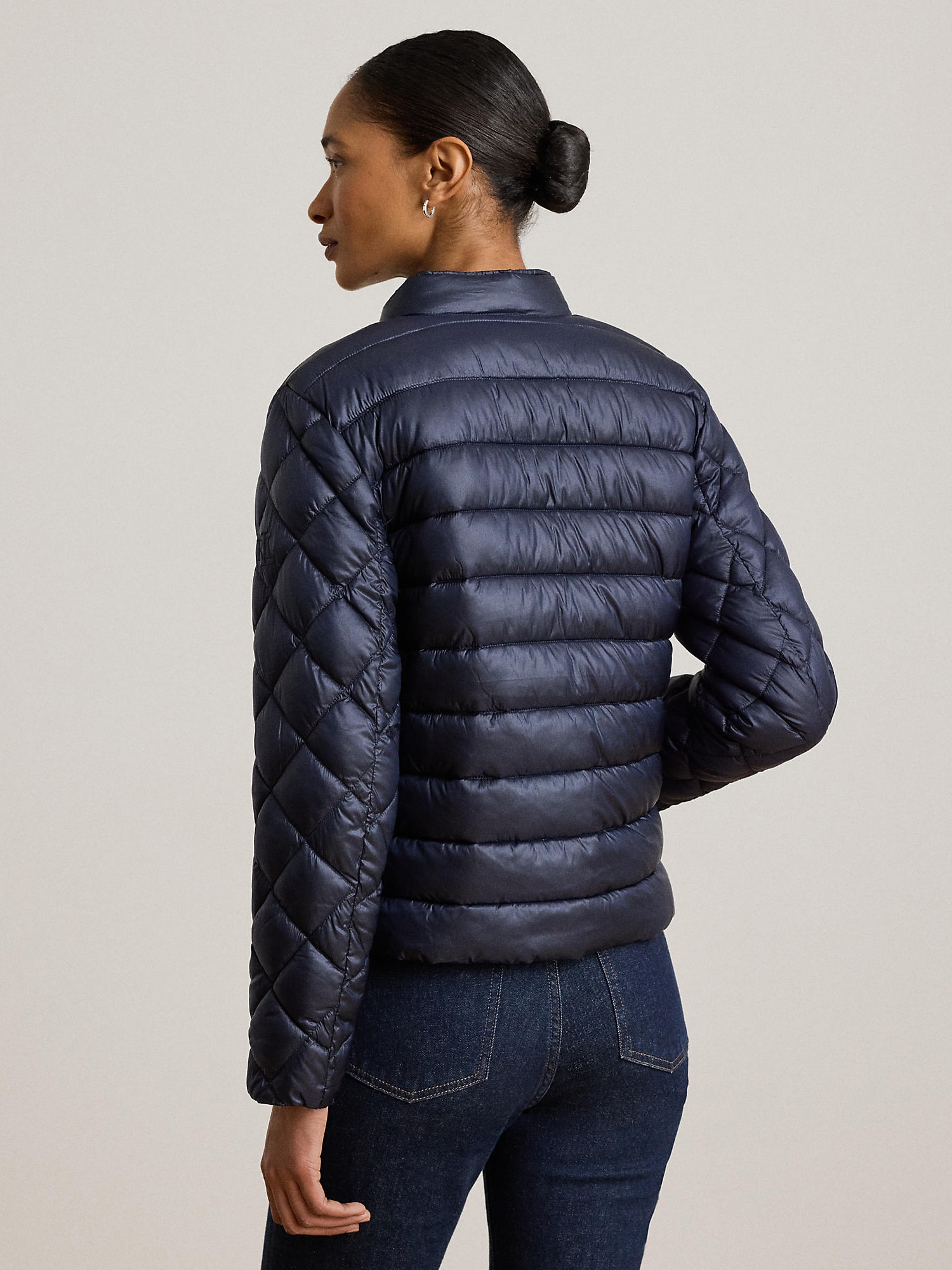 Lauren Ralph Lauren Chaqueta de entretiempo navy – imagen 7