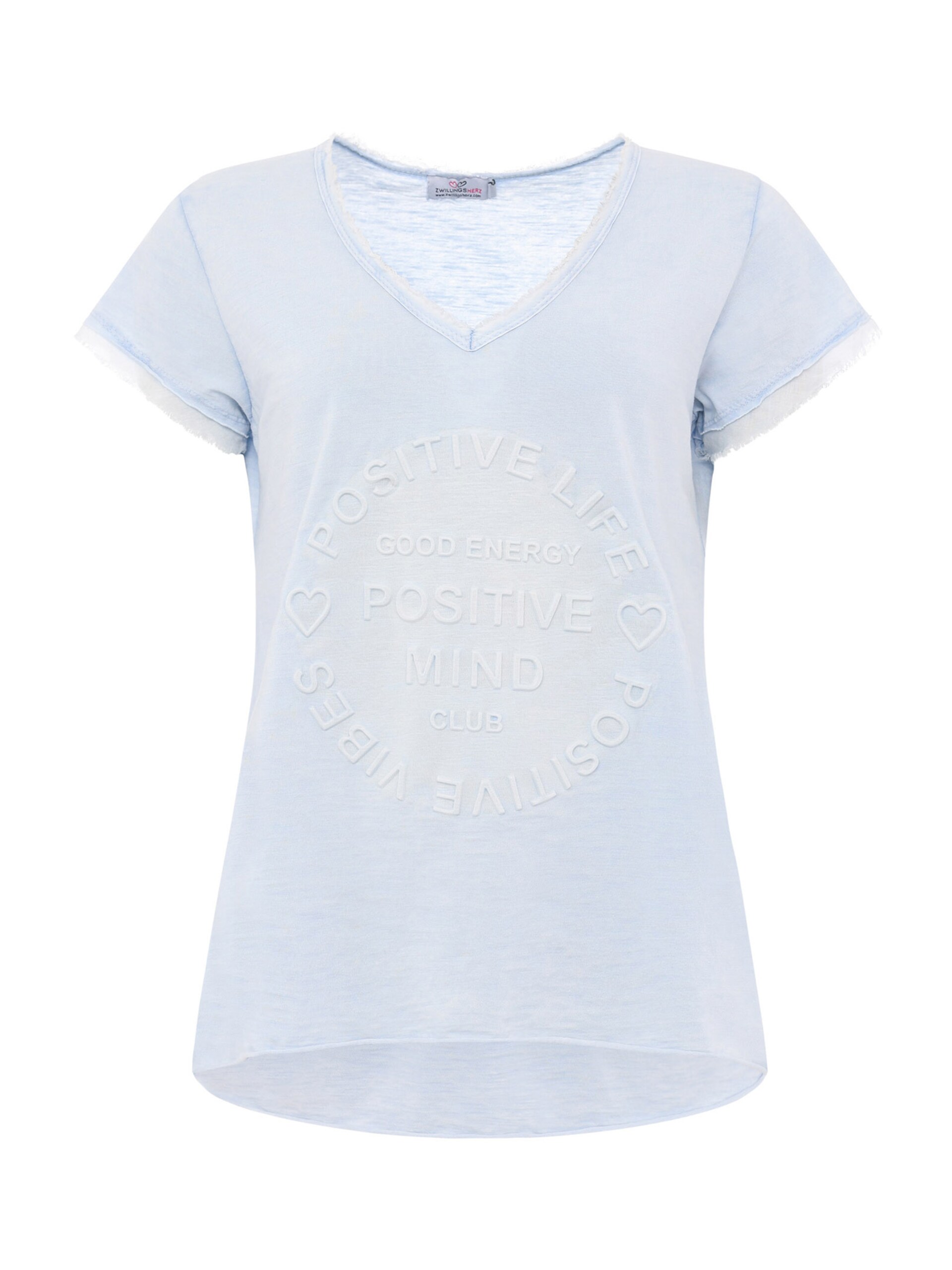 Zwillingsherz T-shirt 'Positive Mind' dam