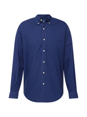 Polo Ralph Lauren Overhemd Navy / Royal blue/koningsblauw