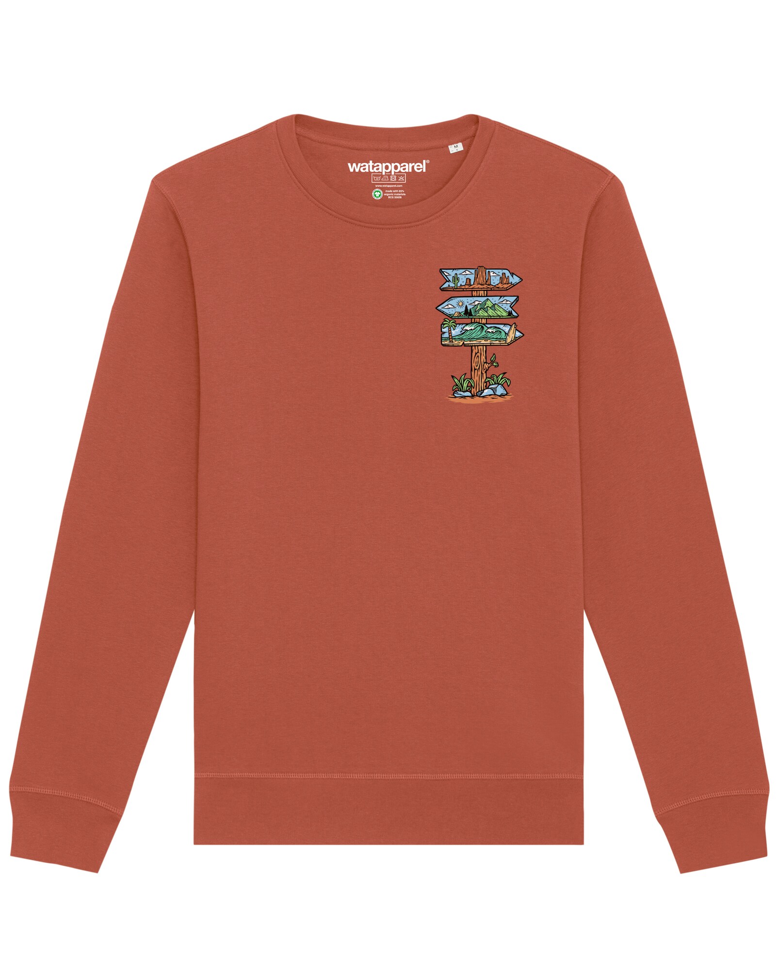 Thumbnail - Sweatshirt ' Adventure is everywhere '