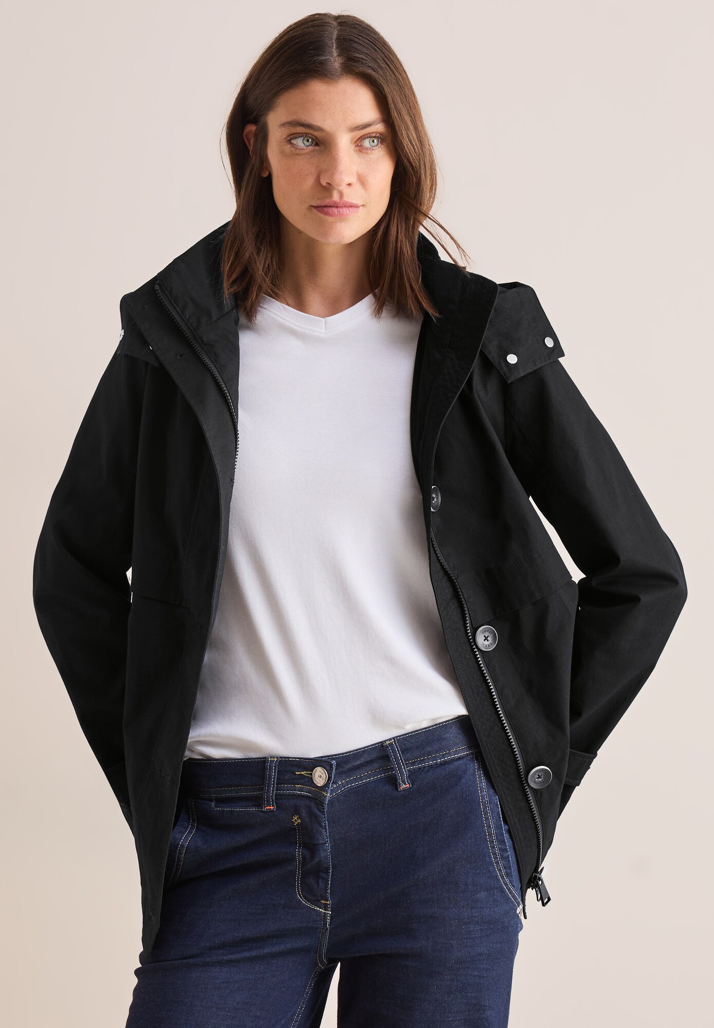 Thumbnail - Midi Trench Jacke