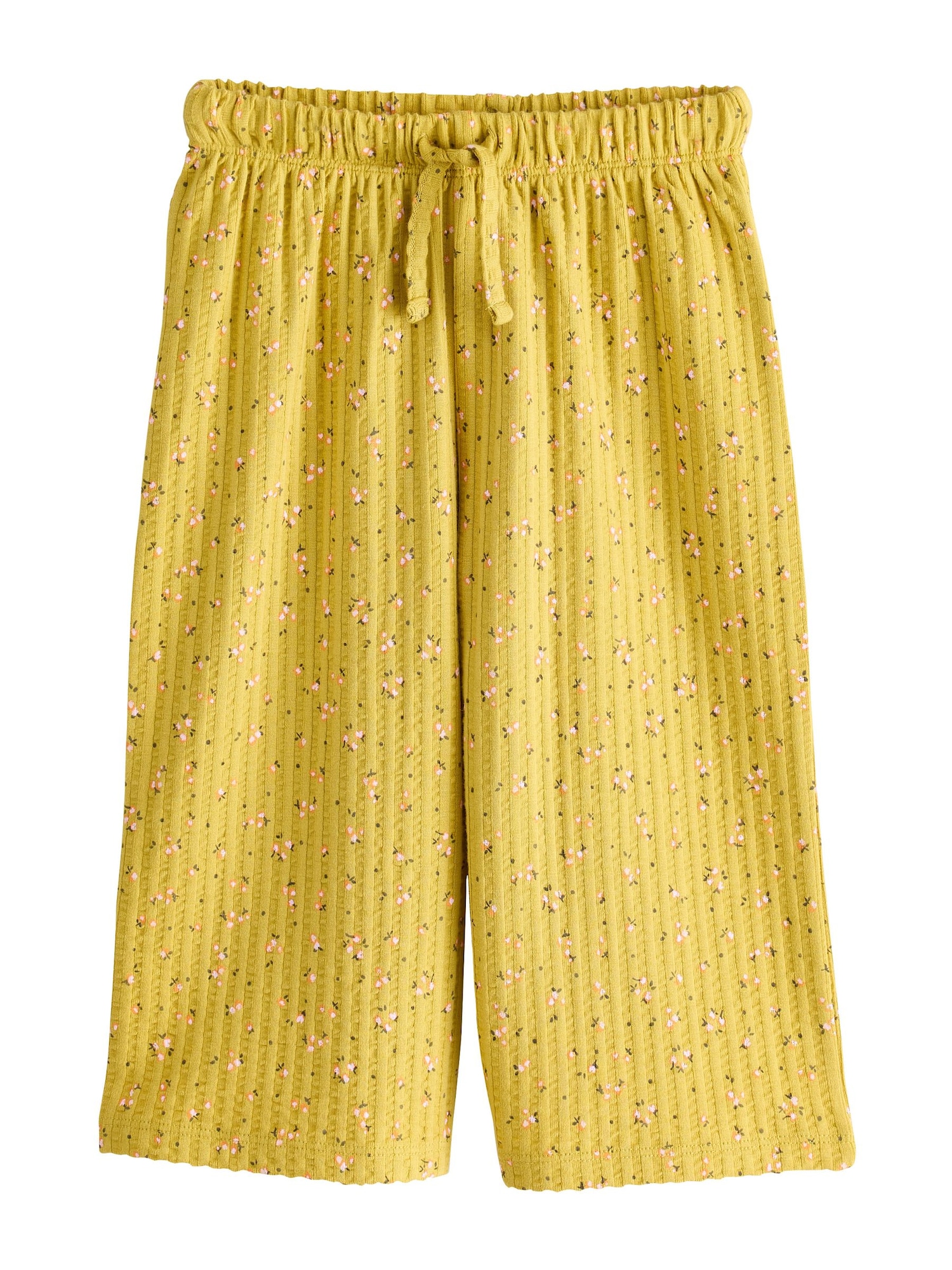 Next Pantaloni galben / verde închis / roz deschis