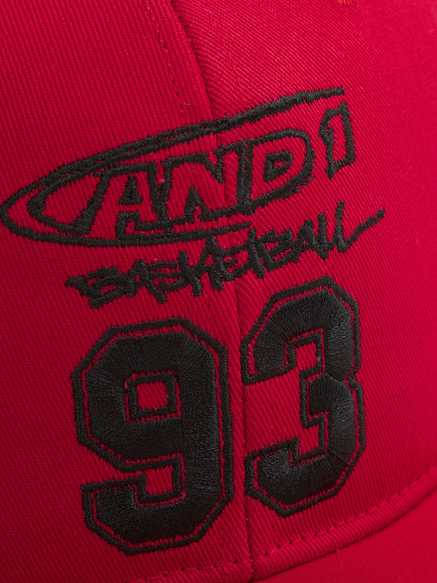 AND1 Gorra  rojo / negro – imagen 4
