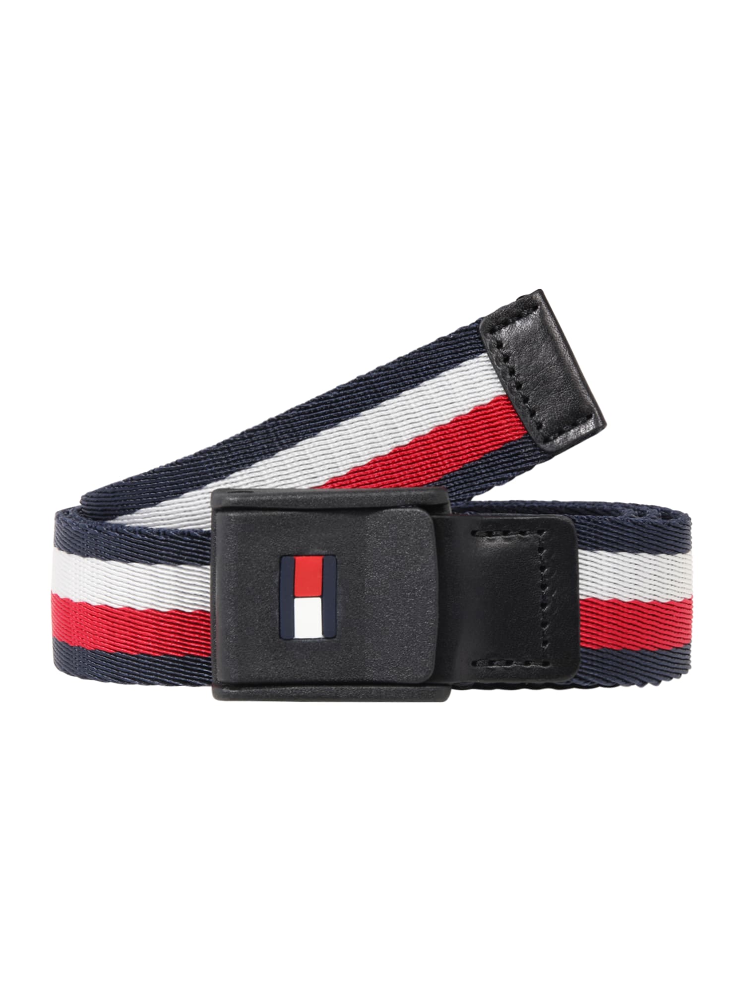 TOMMY HILFIGER Diržas  raudona / tamsiai mėlyna / balta