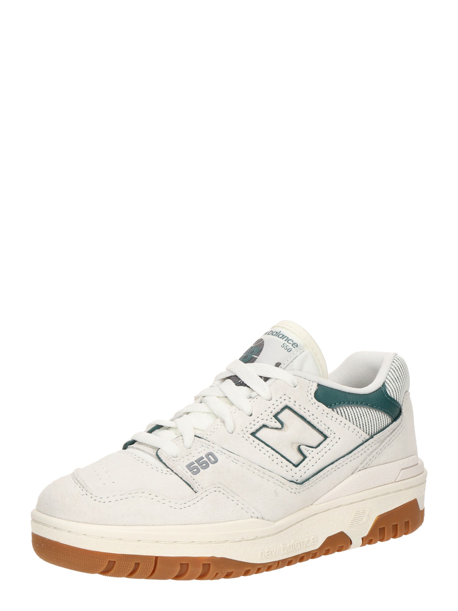 new balance Sneaker low 550  fildeş / gri / verde pin