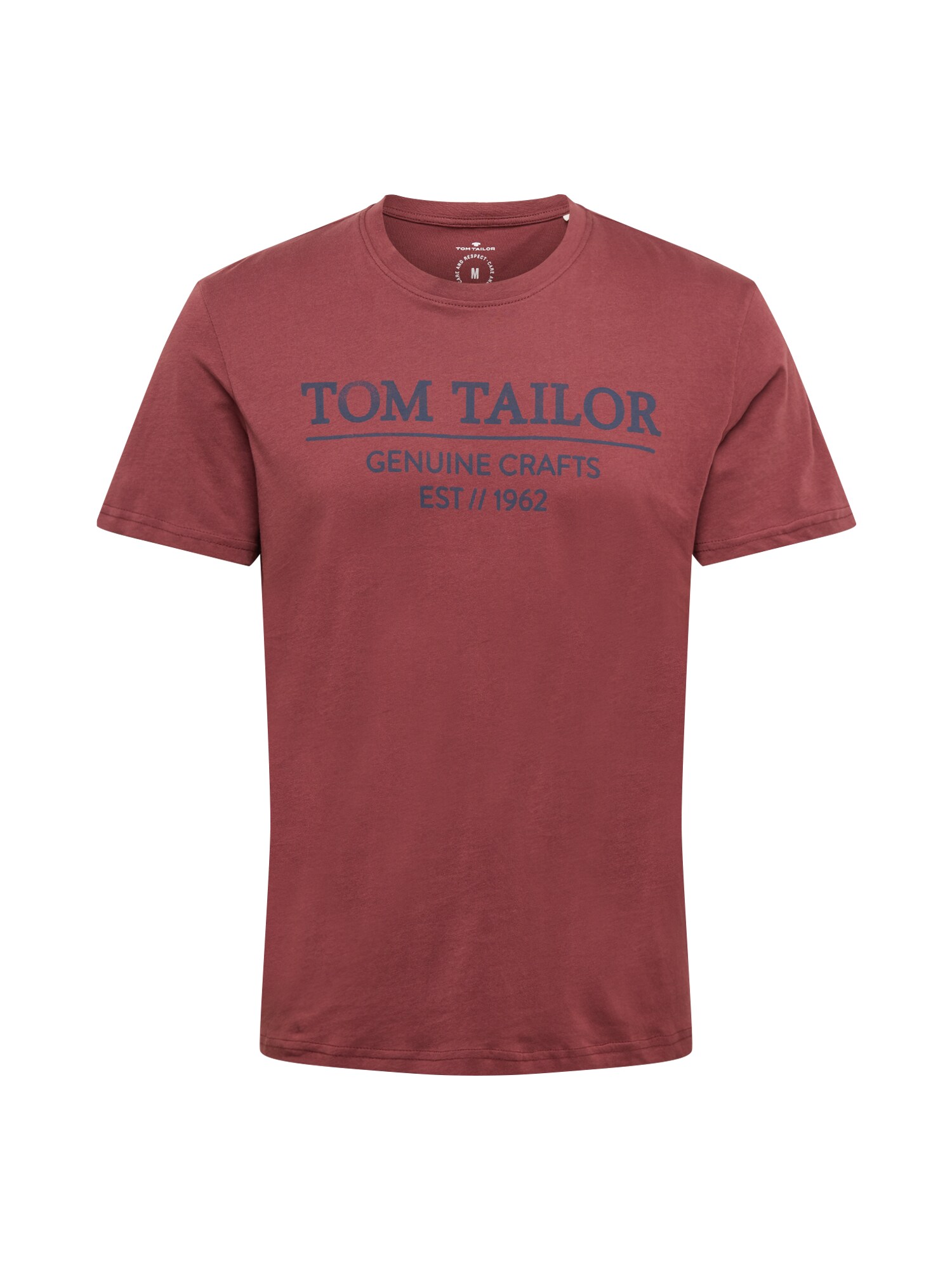 TOM TAILOR Marškinėliai  tamsiai raudona / tamsiai mėlyna