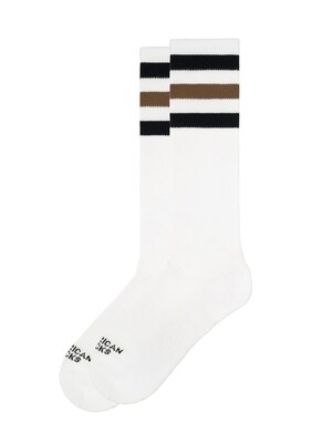American Socks Calcetines hasta la rodilla 'Gizmo'  blanco