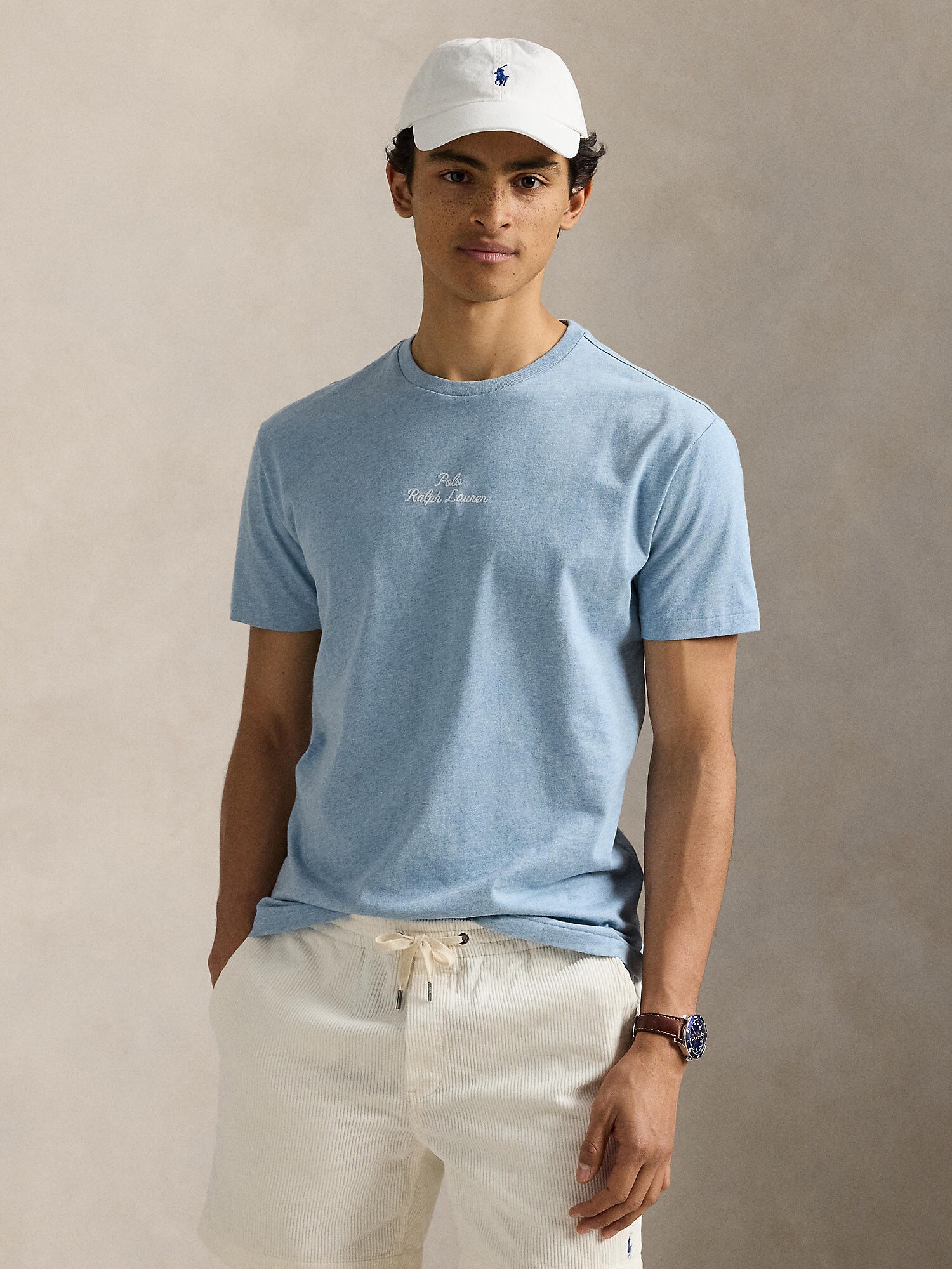 Polo Ralph Lauren Póló  füstkék / fehér termék 2. képe