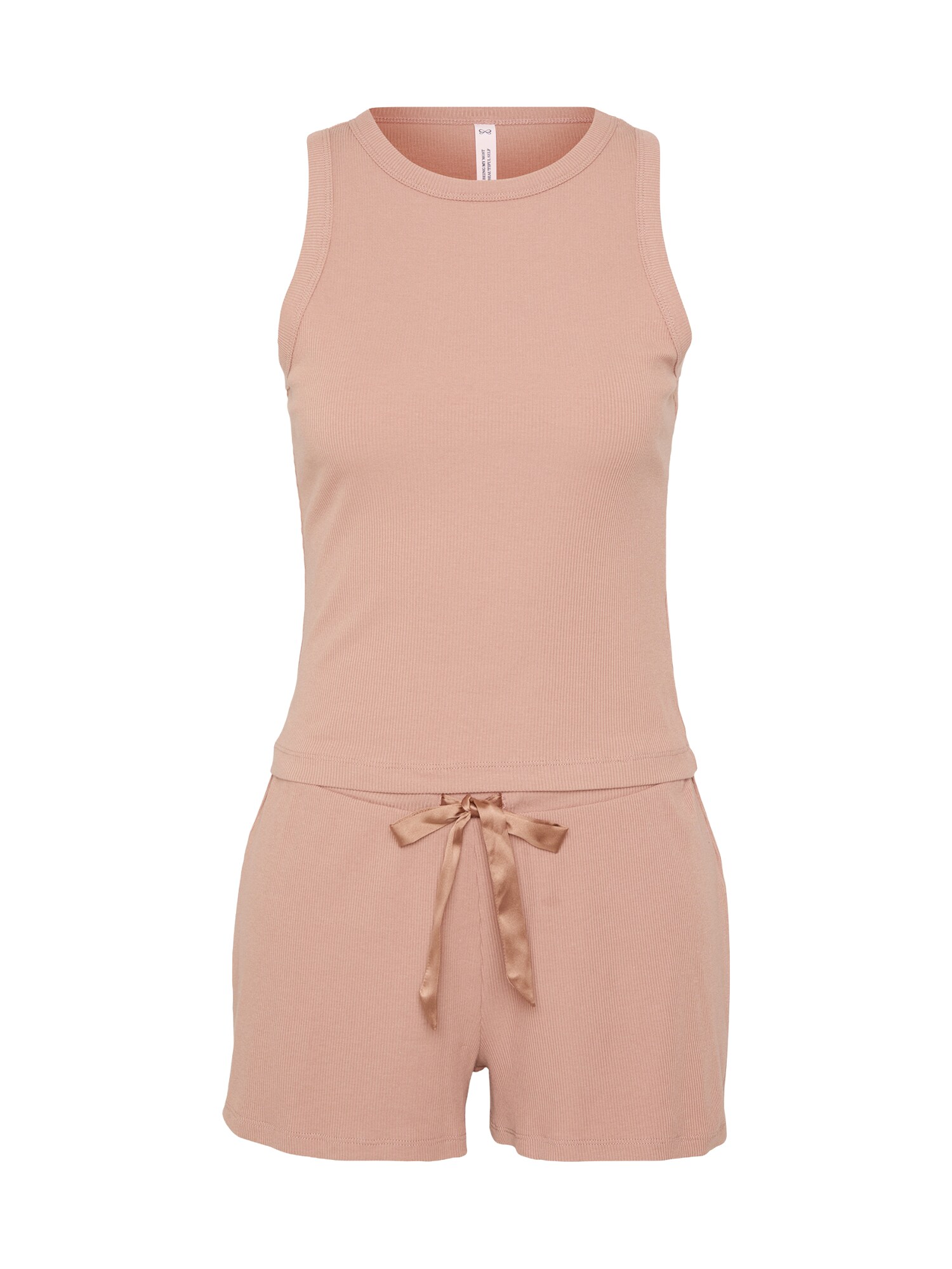 Hunkemöller Pijama de pantalón corto  moca