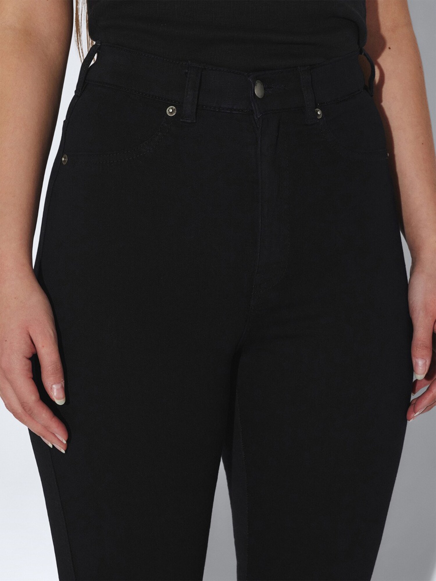 Dr. Denim Jeggings 'Solitaire' čierny denim (obrázok 5)