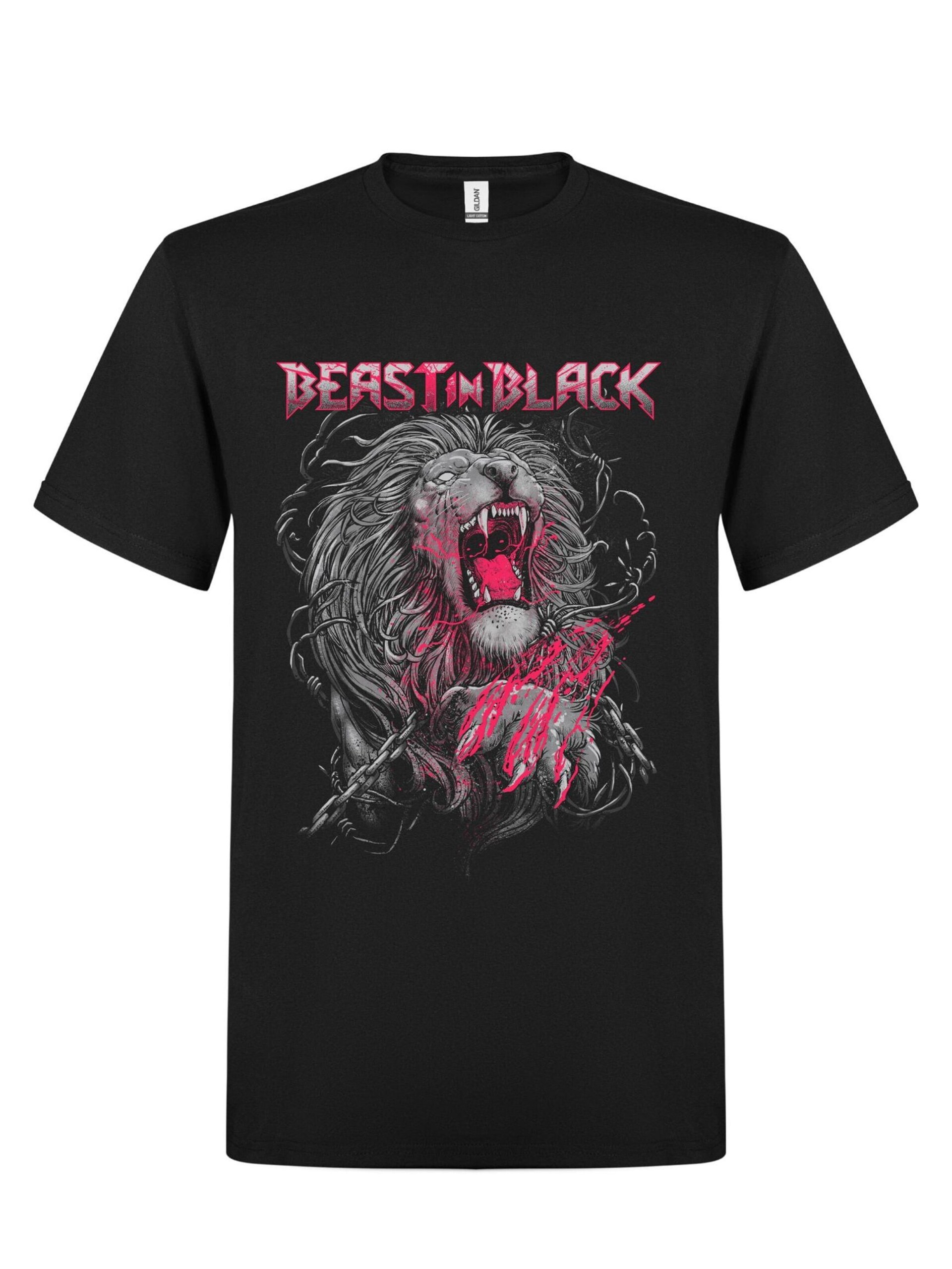 Rockshirts T-shirt 'Beast In Black Unleash The Fury T-Shirt' herr