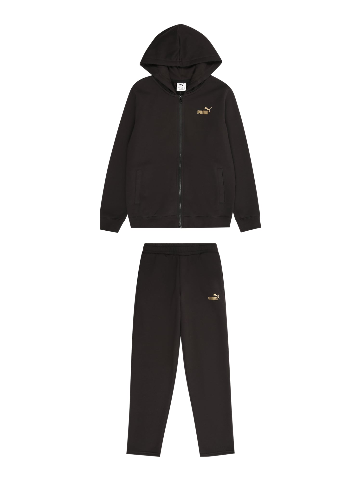 PUMA Jogging ruhák  arany / fekete akciós termékkép 1