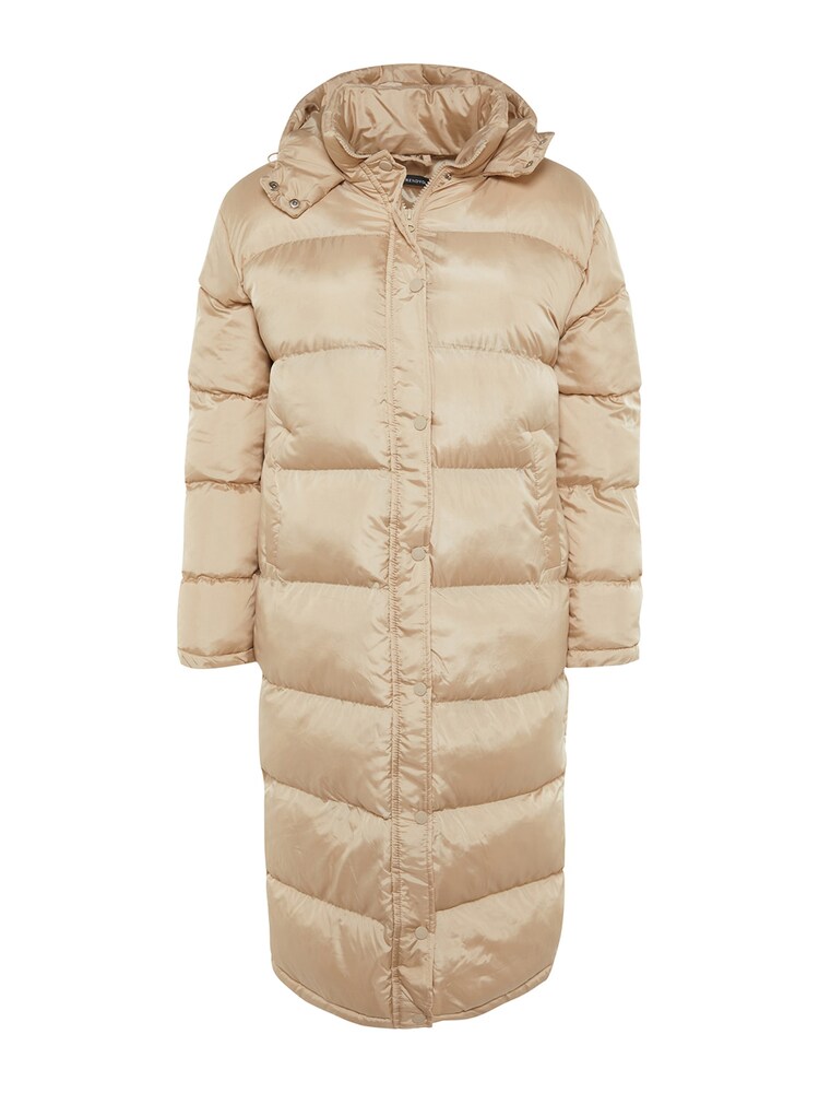 Trendyol Mantel Damen Größe XL beige Wintermantel