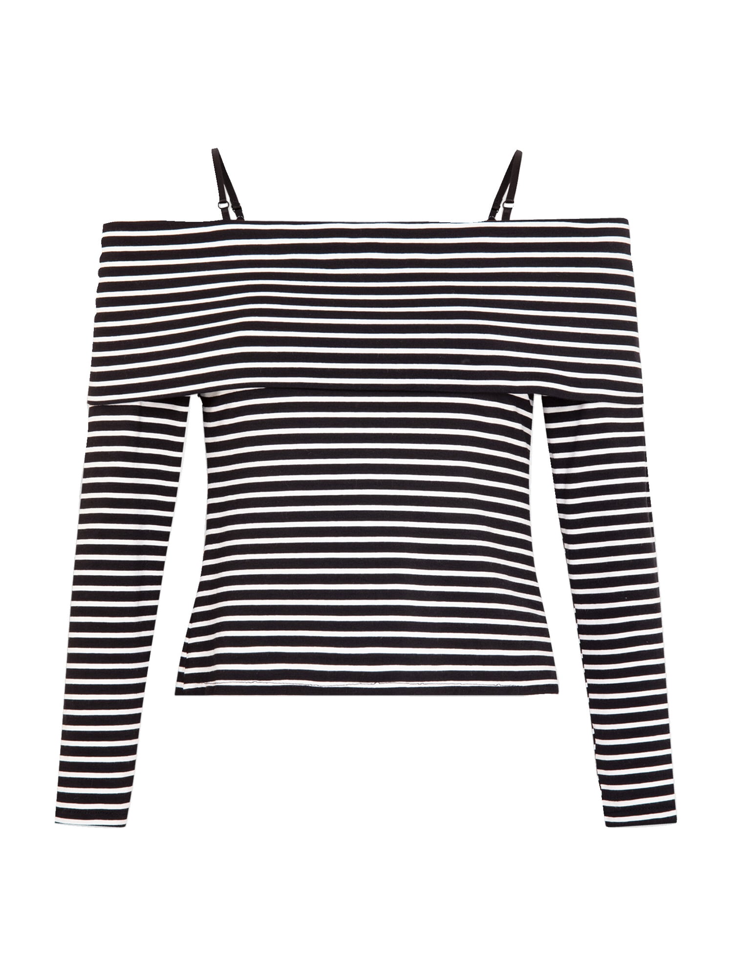 Morgan Tricou  negru / alb murdar