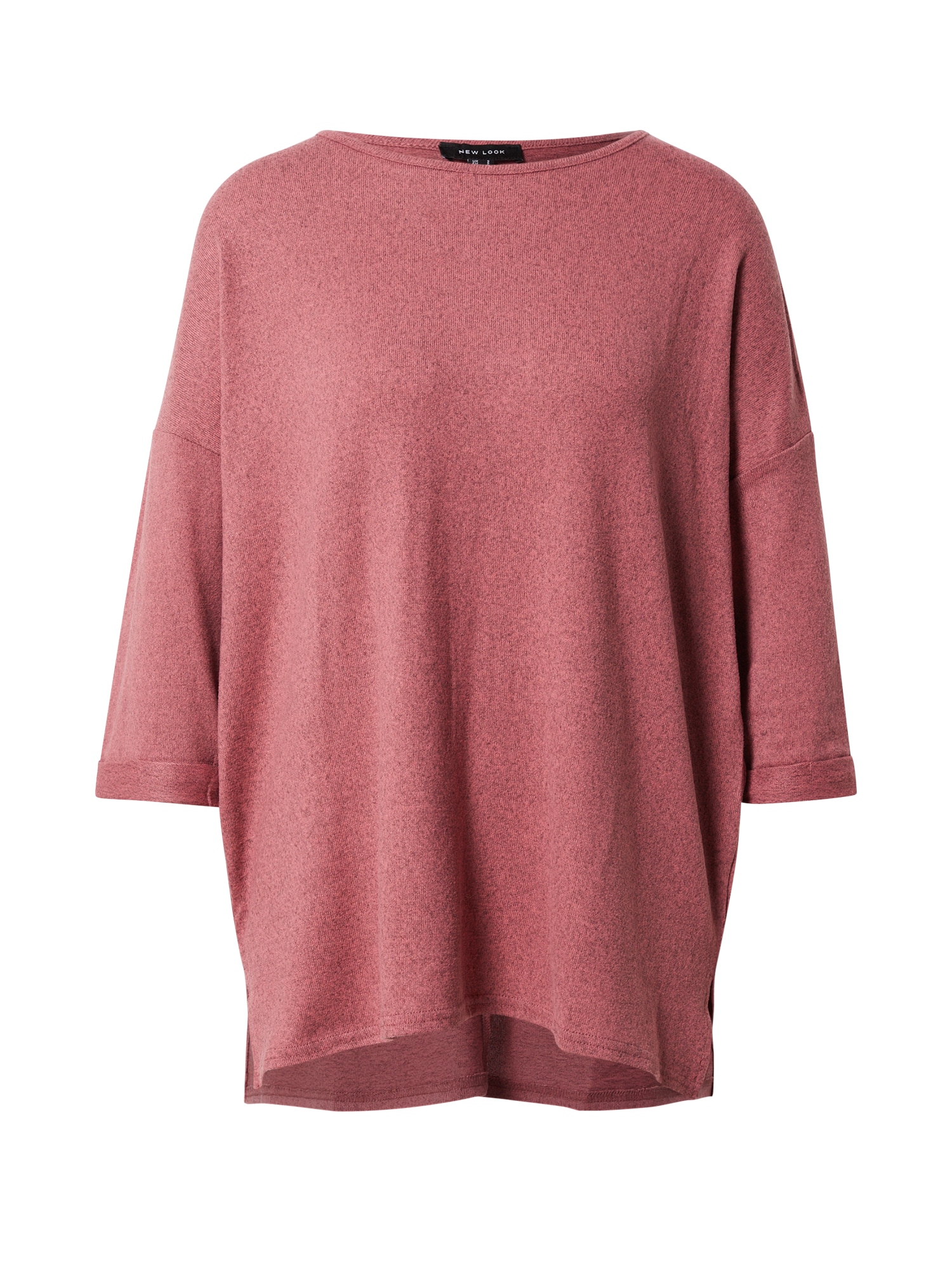 NEW LOOK Laisvas megztinis 'BELLA' tamsiai rožinė