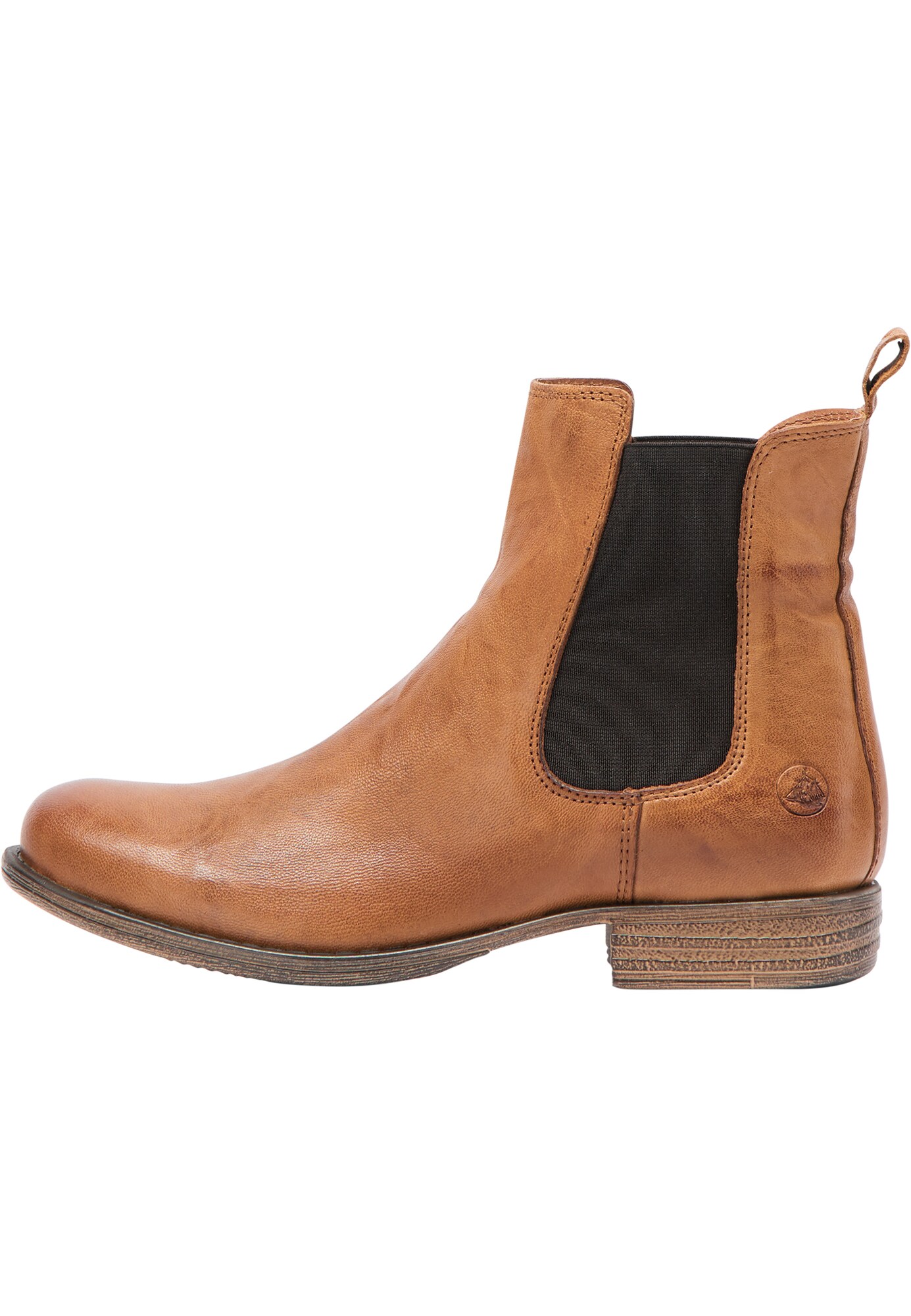 DreiMaster Vintage Chelsea batai  ruda / juoda