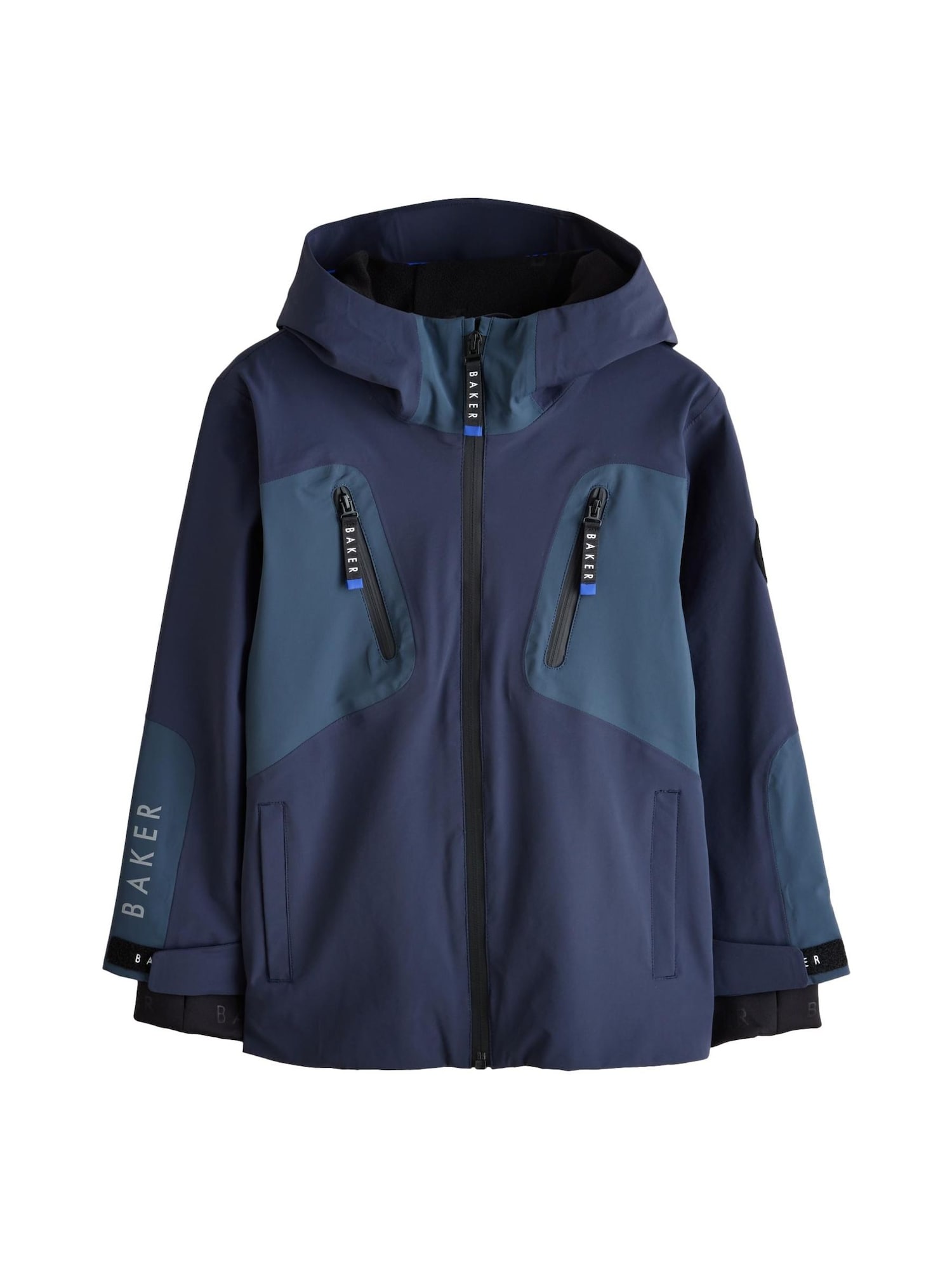 Baker by Ted Baker Geacă funcțională bleumarin / albastru gențiană / gri deschis
