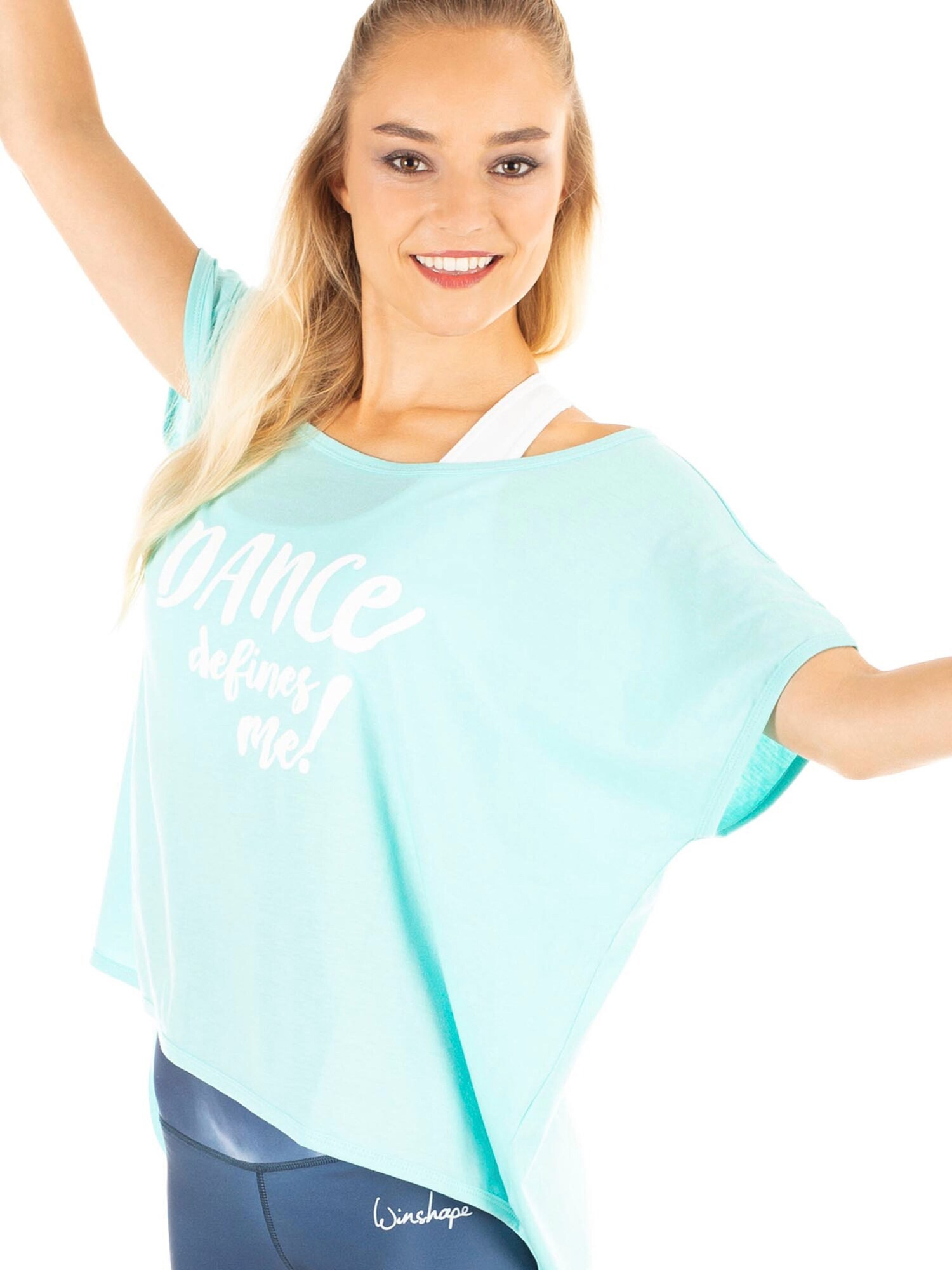 Winshape Funkcionális felső 'MCT017'  menta / fehér termék 2. képe