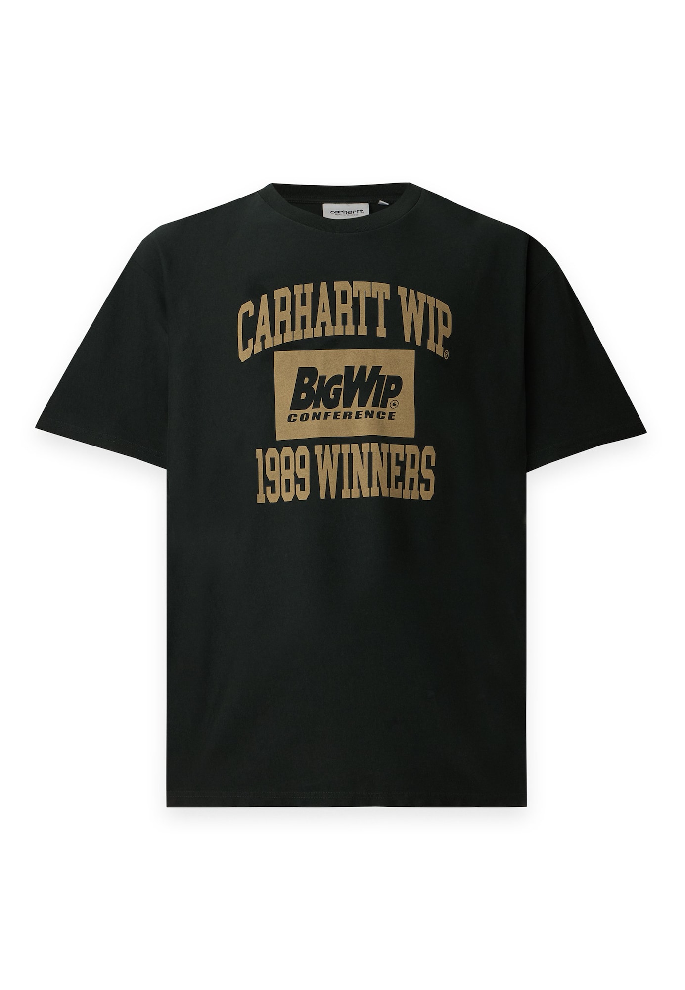 Carhartt WIP Tricou Winners bej / verde închis