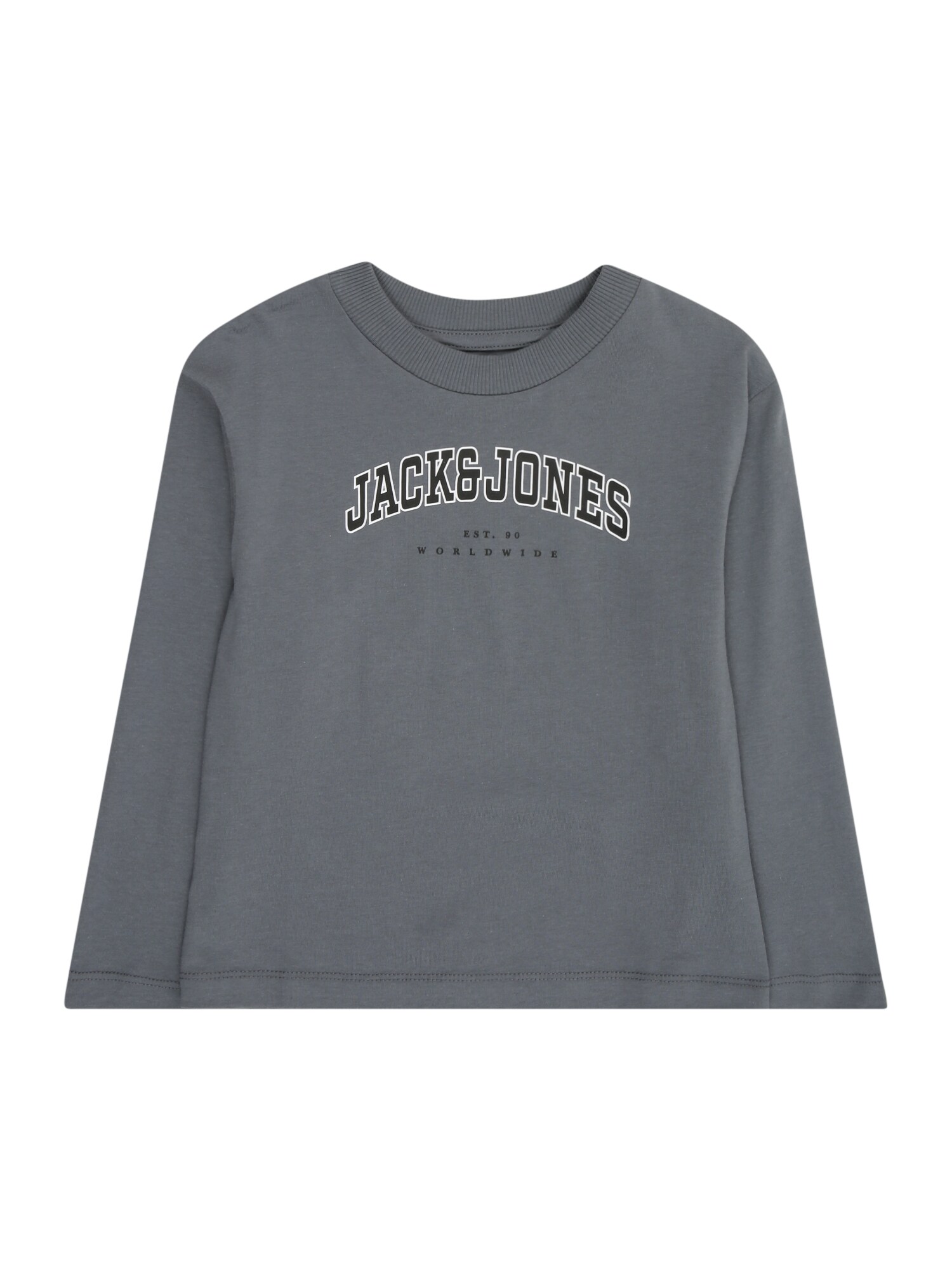 JACK & JONES MINI Póló 'JJECALEB'  szürke / fekete / fehér akciós termékkép 1