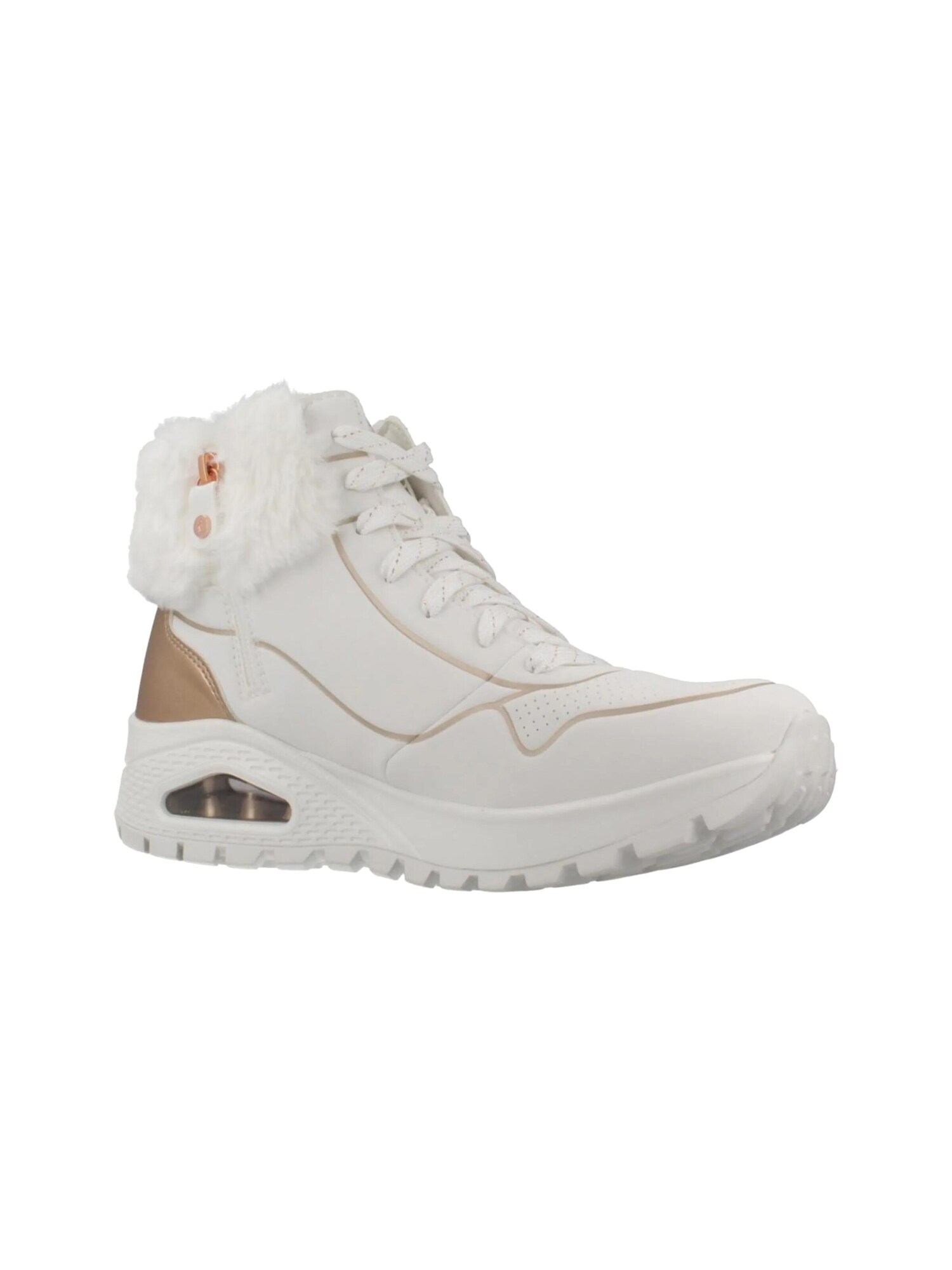 SKECHERS Zapatillas deportivas altas 'Skeckers Uno Rugged Fall Shimmer – Hohe Sneaker mit Schnürung' blanco – imagen 2