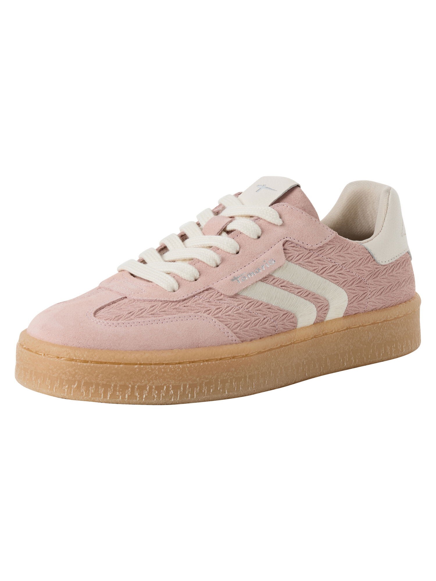 Tamaris Sneaker low  roz pal / alb natural