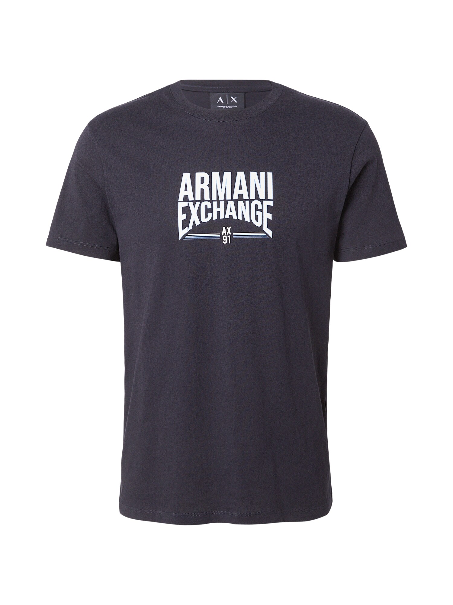 Colecția Armani Exchange: verificat pentru bărbați tricou