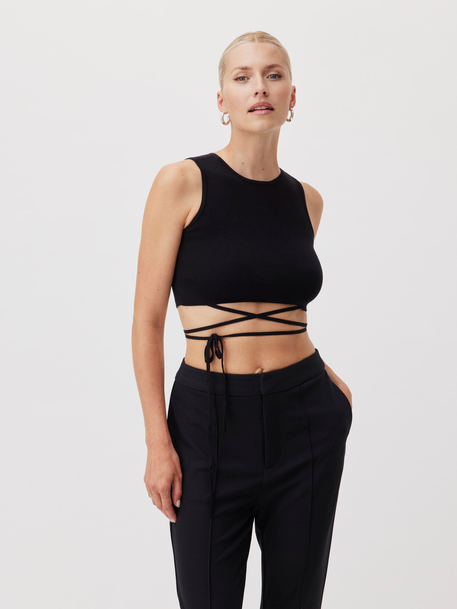 LeGer by Lena Gercke Top 'Leany'  fekete termék 2. képe